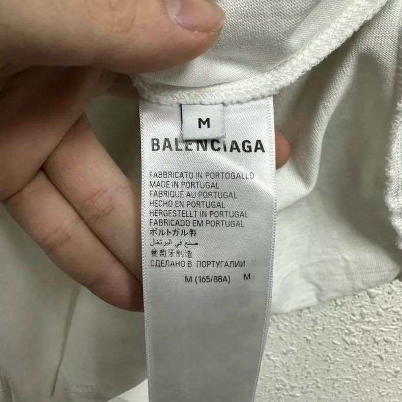 Balenciaga Balenciaga 3B Embroidered Letter Short Sleeve T-shirt Size US M / EU 48-50 / 2 - 5 Thumbnail