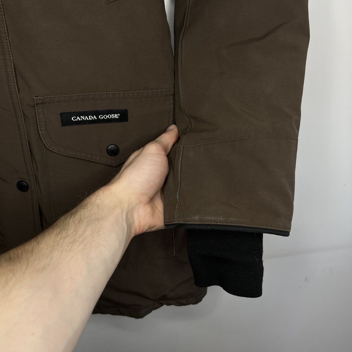 Canada Goose Canada Goose Puffer Down Jacket Parka Coat Expedition Brown Size S / US 4 / IT 40 - 9 Thumbnail