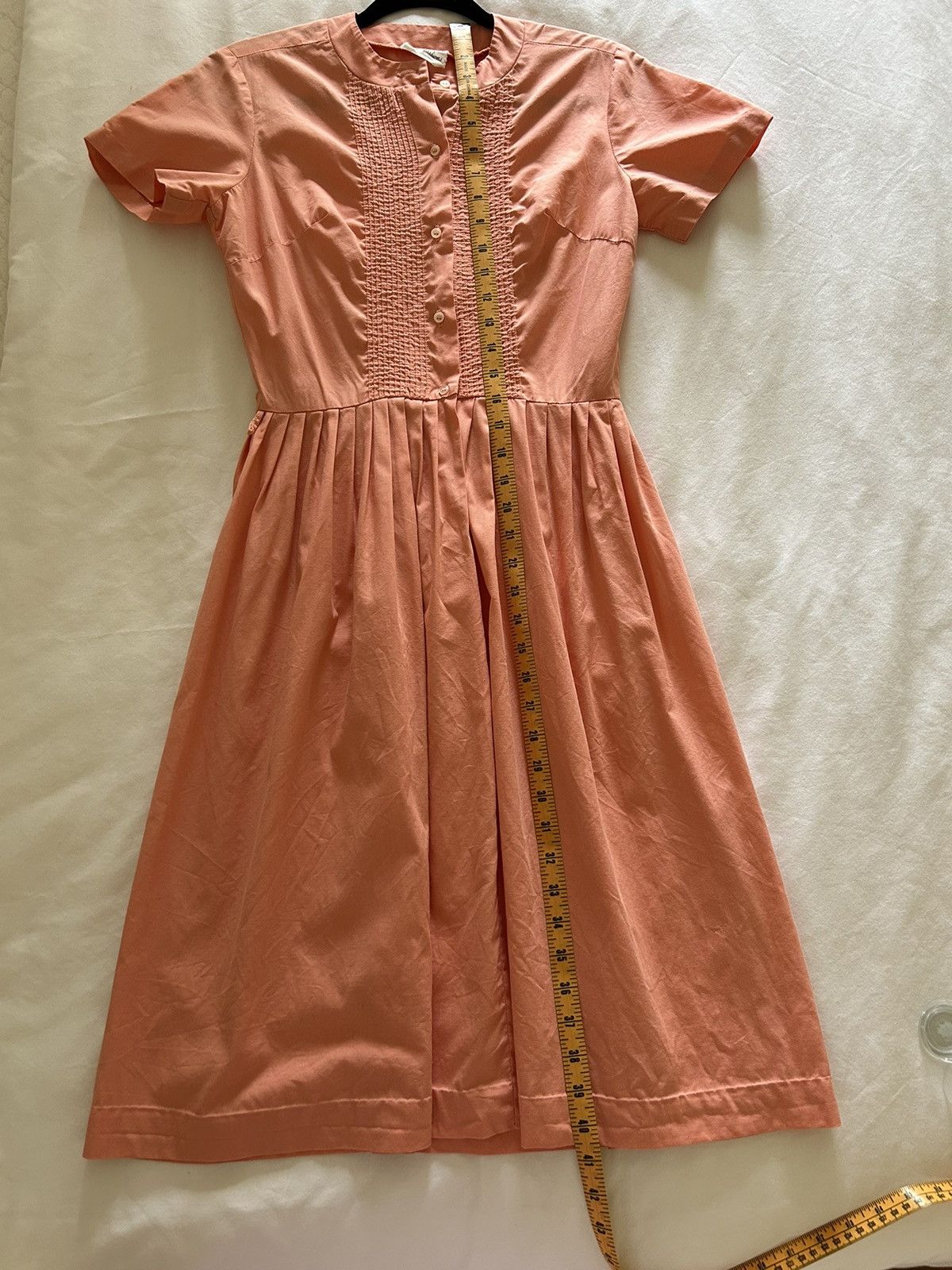 Vintage NPC Fashions Peach Dress Size M / US 6-8 / IT 42-44 - 12 Thumbnail