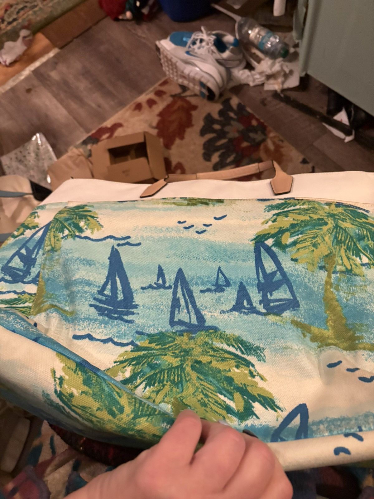 Coach Coach Resort Palm Large Tote Size ONE SIZE - 6 Thumbnail