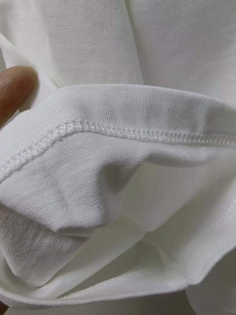 Loewe LOEWE White wide length short T Size S / US 4 / IT 40 - 8 Thumbnail