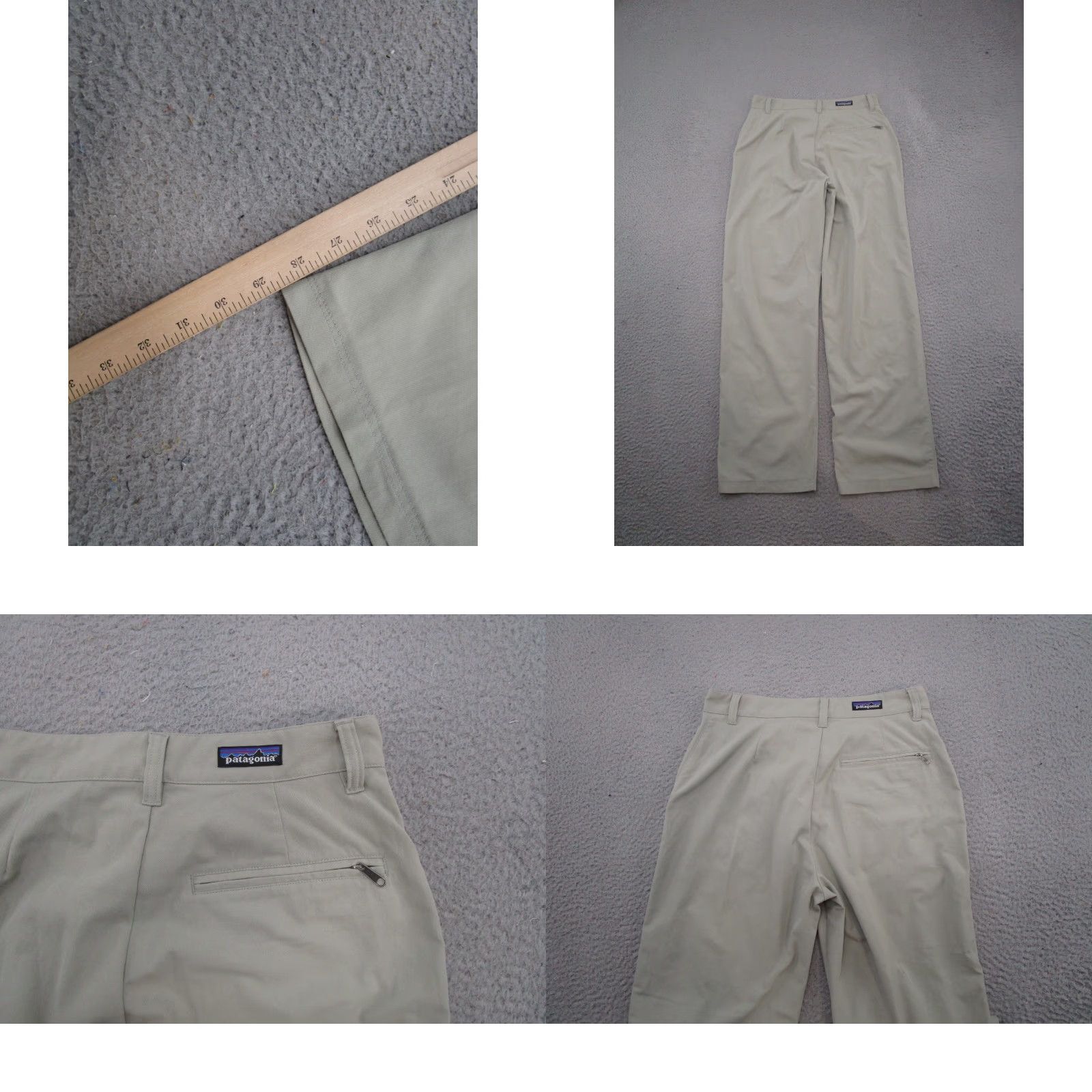Patagonia Patagonia Transport Beige Nylon Straight Leg Pants Women's Size 4 Size 27" / US 4 / IT 40 - 9 Thumbnail