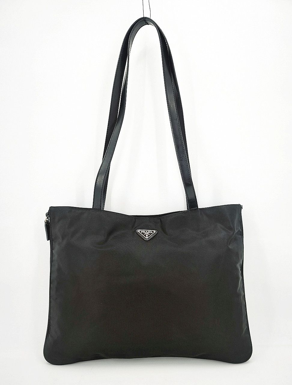 Prada authentic PRADA nylon expandable tote bag long handle Size ONE SIZE - 1 Thumbnail