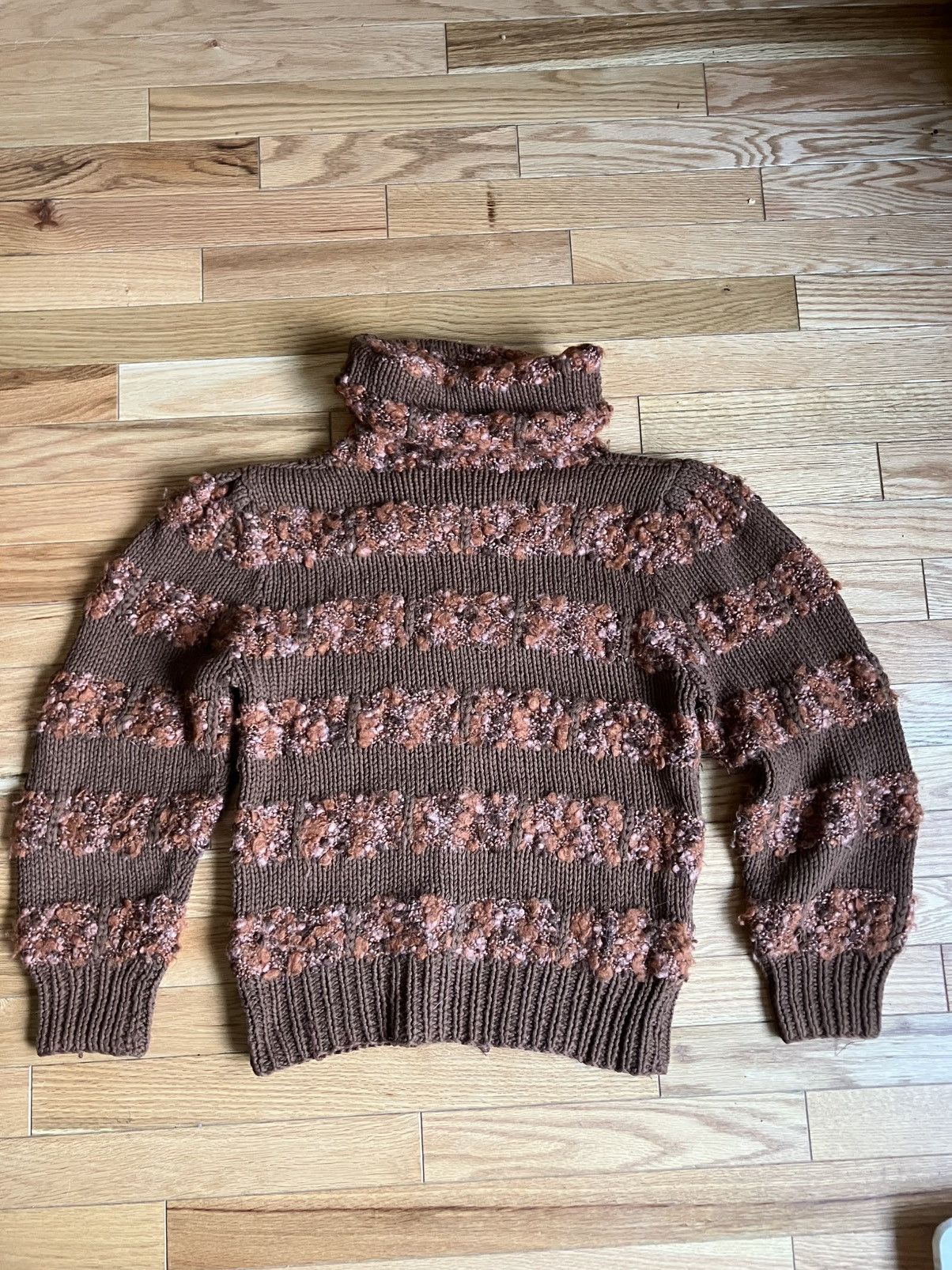 Other Vintage Needleworks chunky lambswool cotton sweater sz M Size M / US 6-8 / IT 42-44 - 3 Thumbnail
