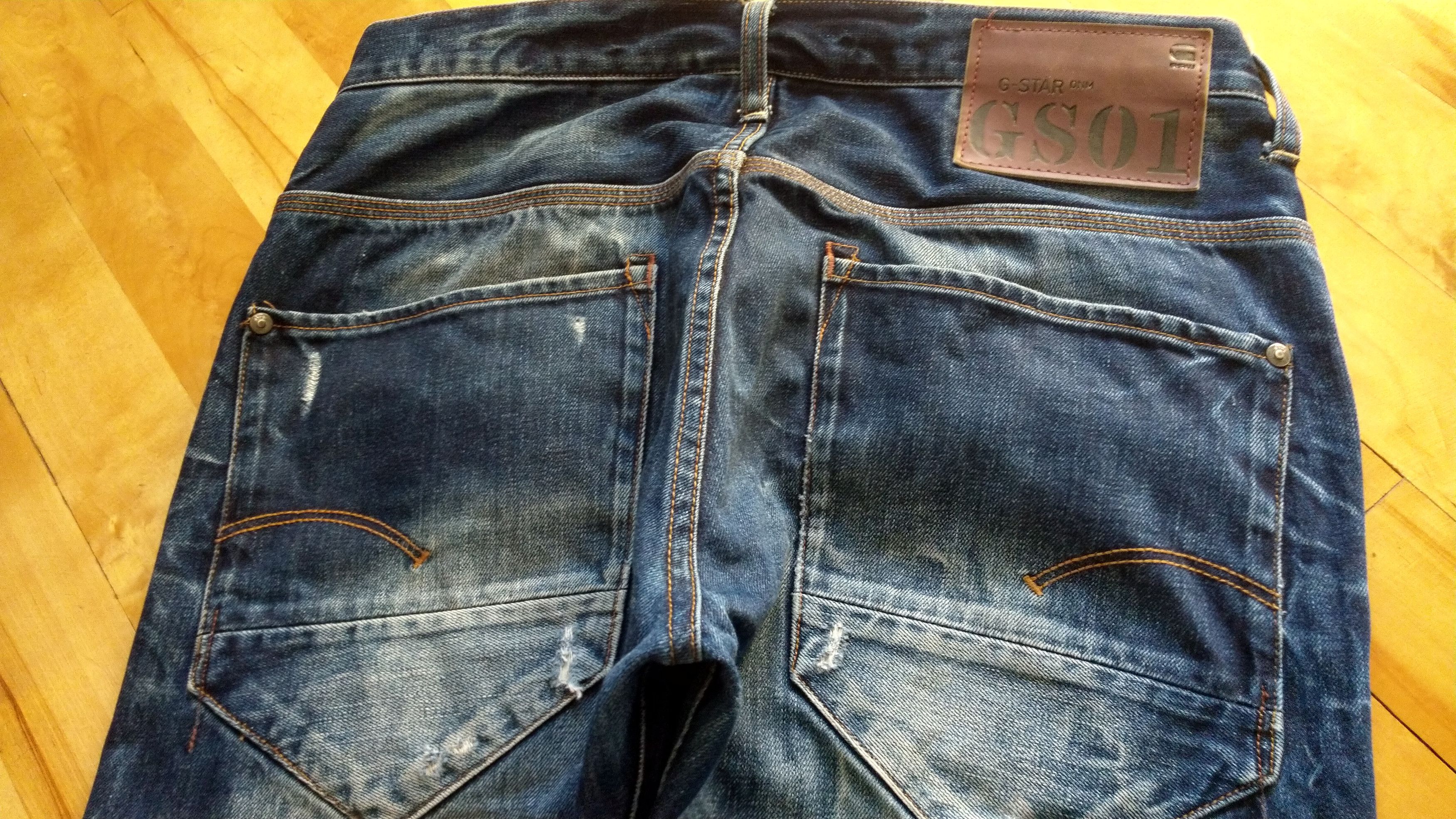 G-Star G-STAR Flared Pants Raw Baggy Denim Goth GS RAW Size US 32 / EU 48 - 10 Thumbnail