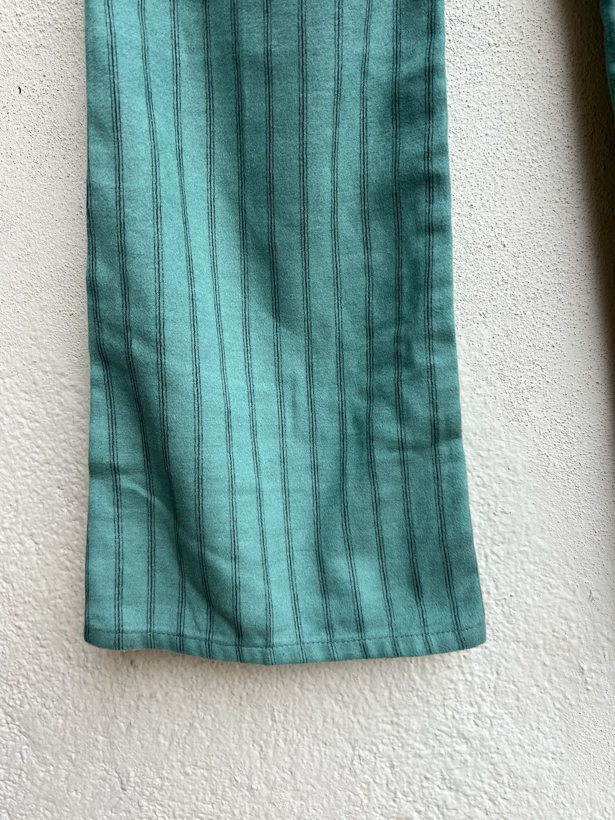 Lee Vintage 70s LEE Usa Suede Cotton Striped Super Flare Pant Size US 27 - 17 Thumbnail