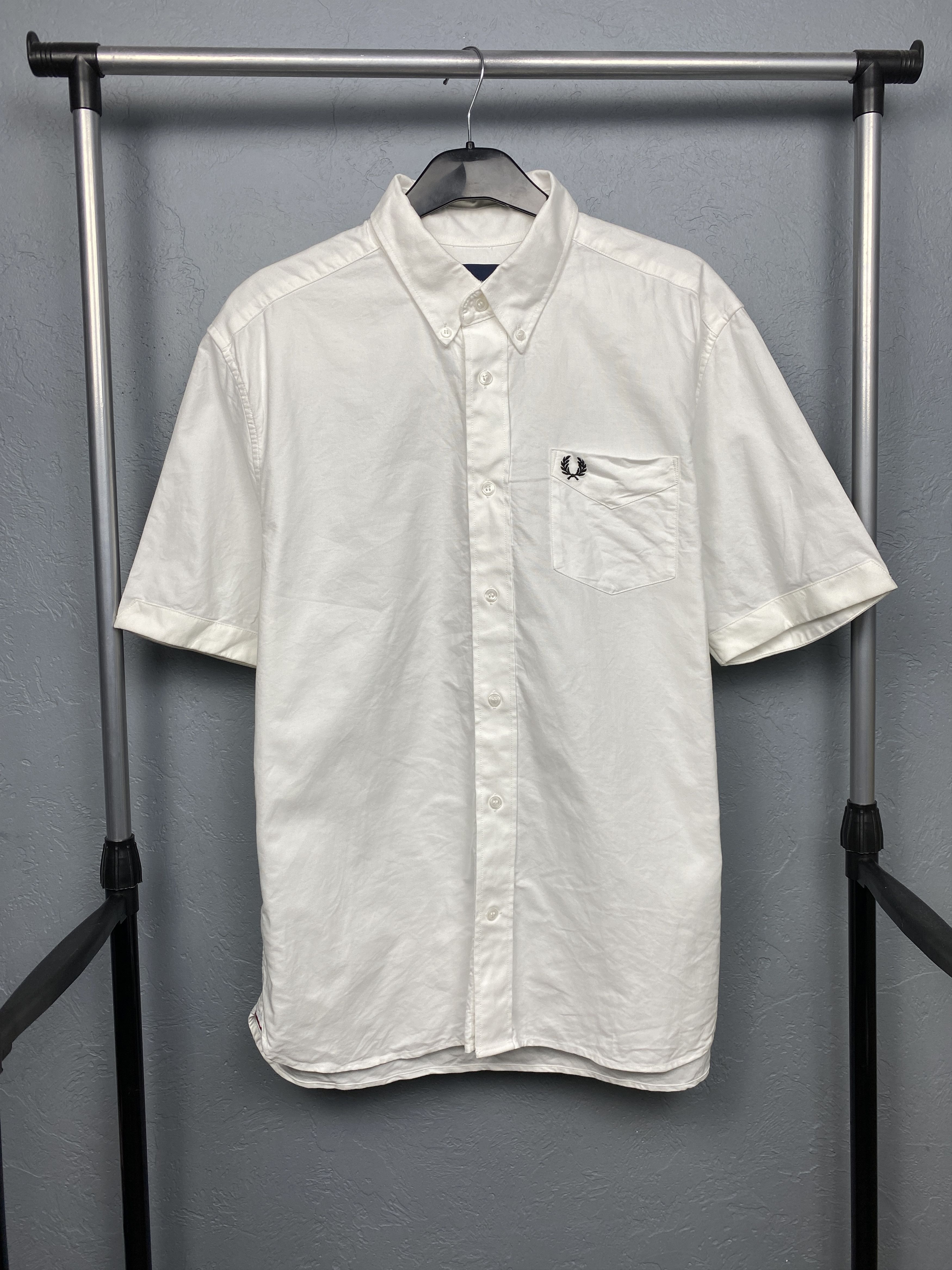 Fred Perry Fred Perry Mens Short Sleeve Shirt Size US L / EU 52-54 / 3 - 1 Thumbnail