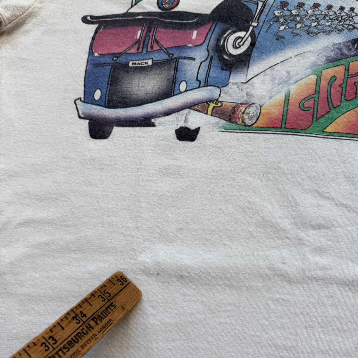 Vintage VTG Mens L Grateful Dead Summer Tour 1988 Stoner Rare Tee Size US L / EU 52-54 / 3 - 6 Thumbnail