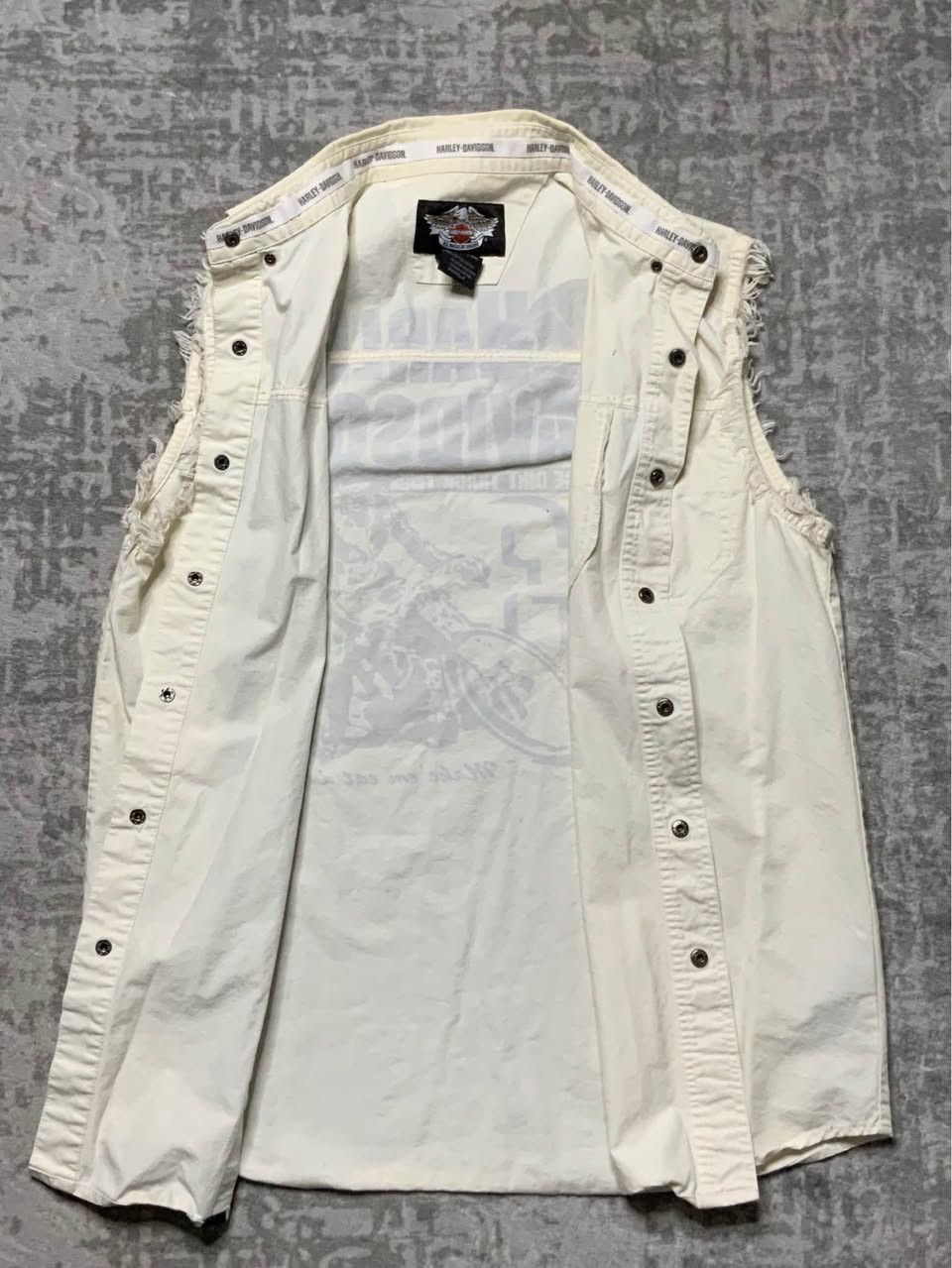 Harley Davidson Vtge. Harley Davidson Sleeveless Size M-2006 Size US M / EU 48-50 / 2 - 5 Thumbnail