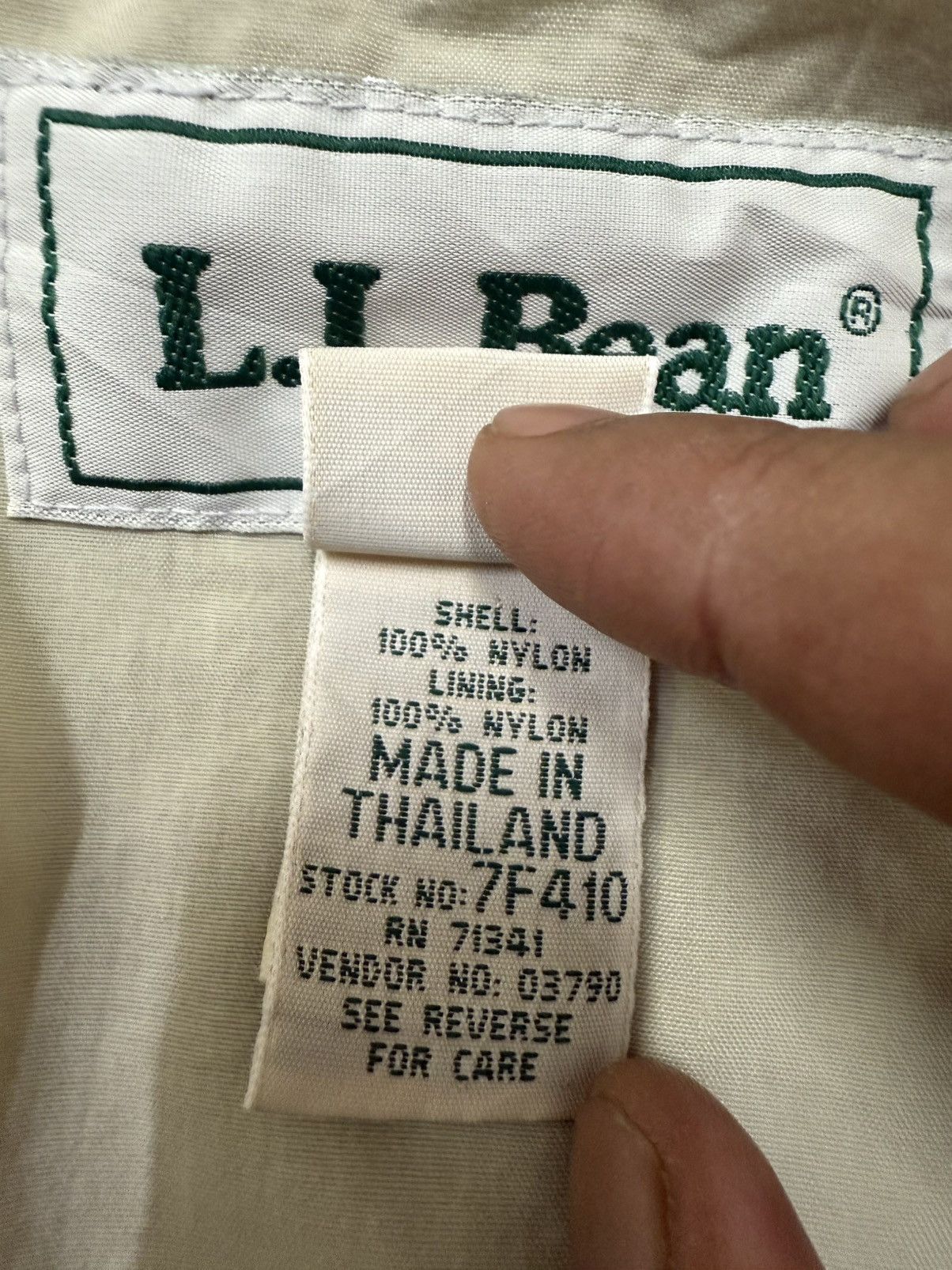 L.L. Bean Vintage L.L Bean Windbreaker Jacket Size US XXL / EU 58 / 5 - 10 Thumbnail