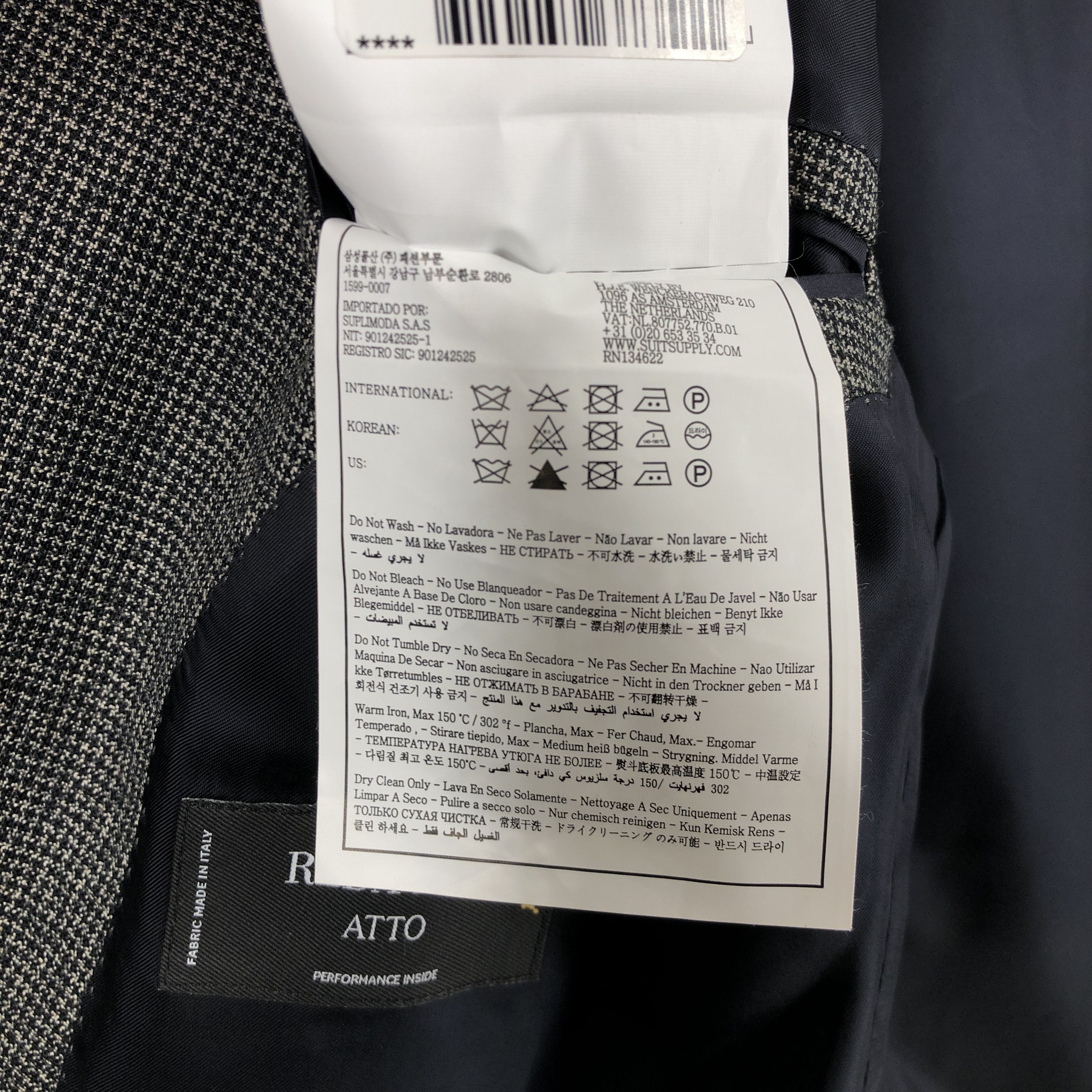 Suitsupply Washington Notch Lapel Pure Wool Blazer Size M Size 40S - 10 Thumbnail