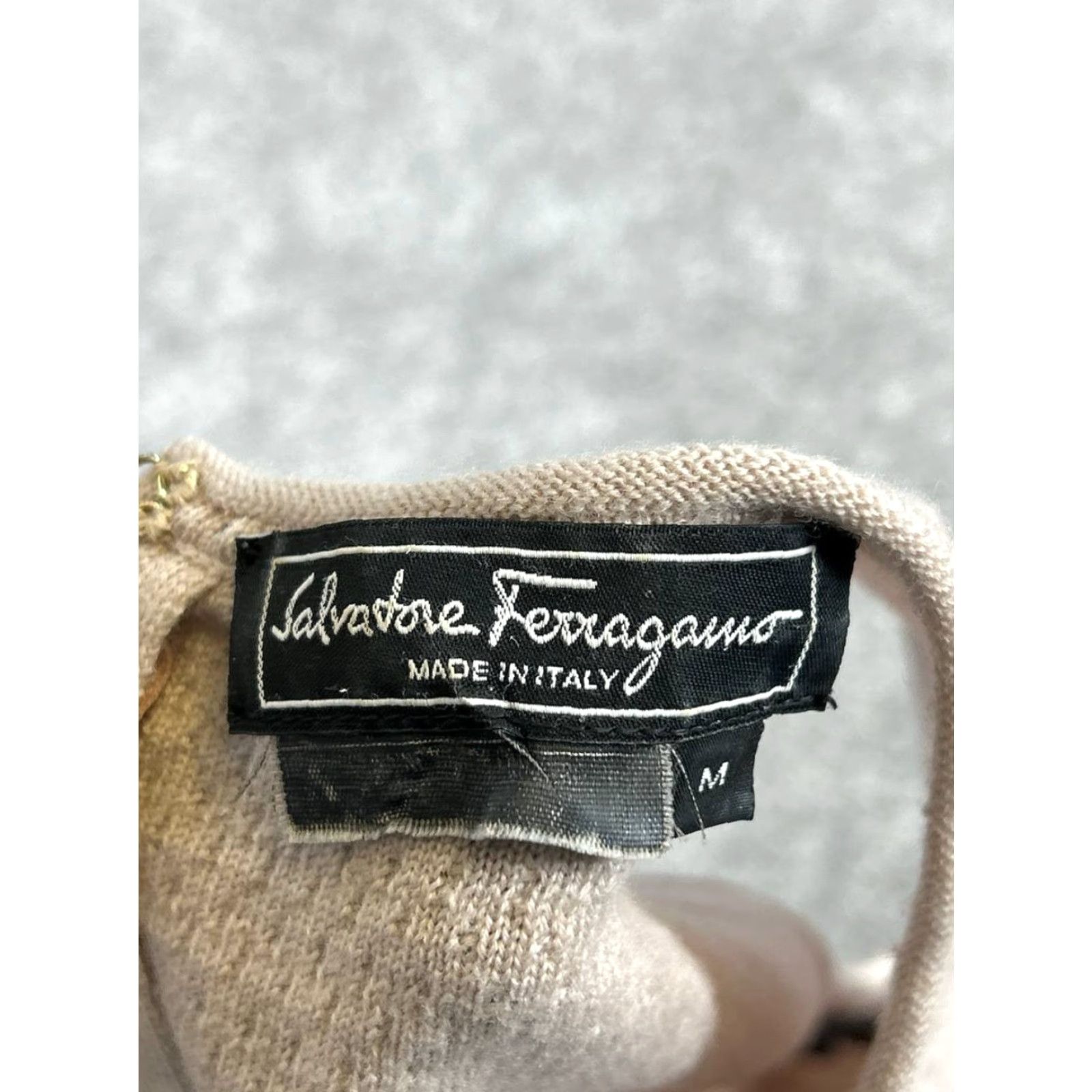 Salvatore Ferragamo Salvatore Ferragamo Dress Womens M Black Pink Bodycon Knee Length Sleeveless Round Neck Zip Vintage No Size M / US 6-8 / IT 42-44 - 3 Thumbnail