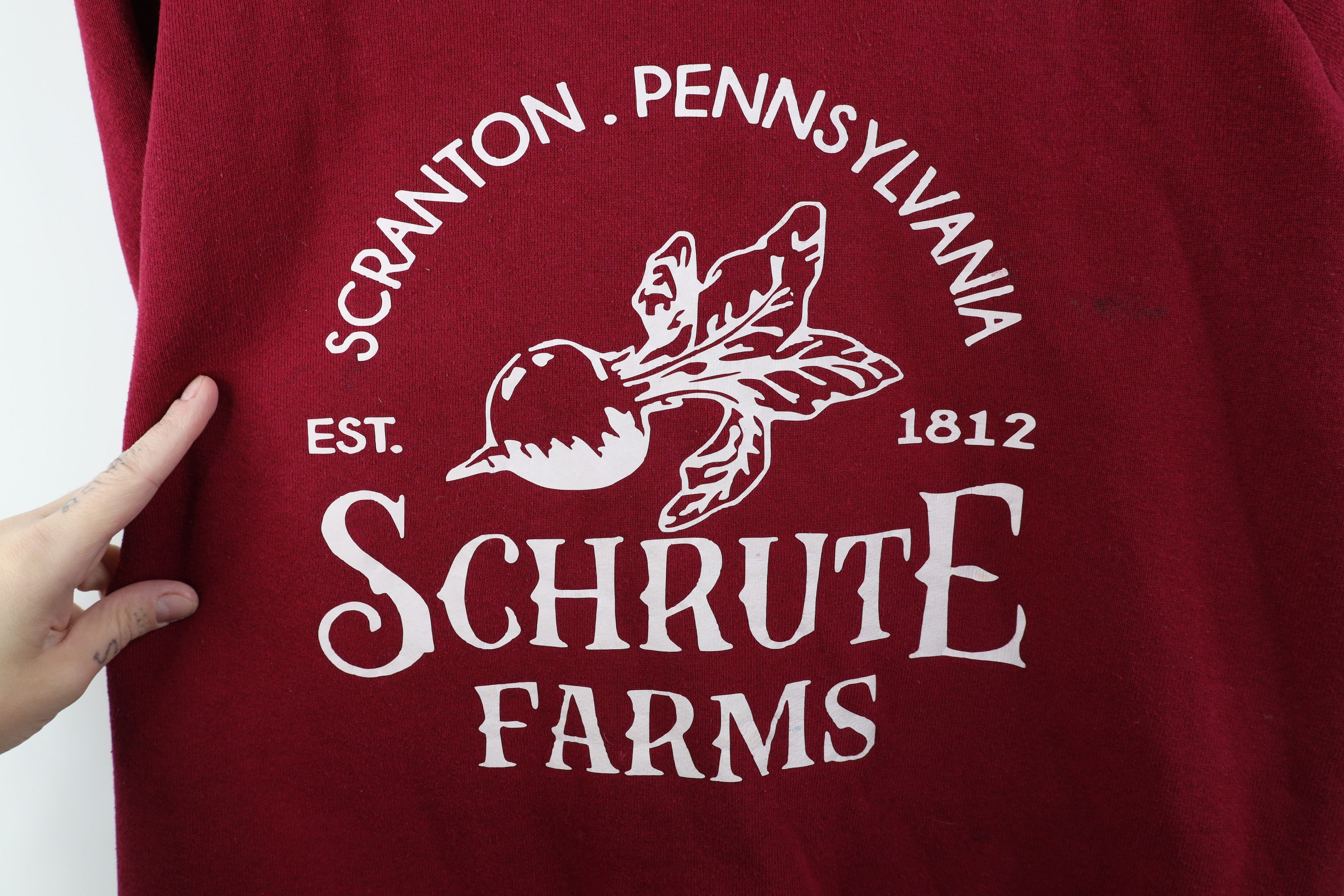 Vintage Vintage 90s Farms Scranton Pennsylvania Sweatshirt USA Size US XXL / EU 58 / 5 - 4 Thumbnail