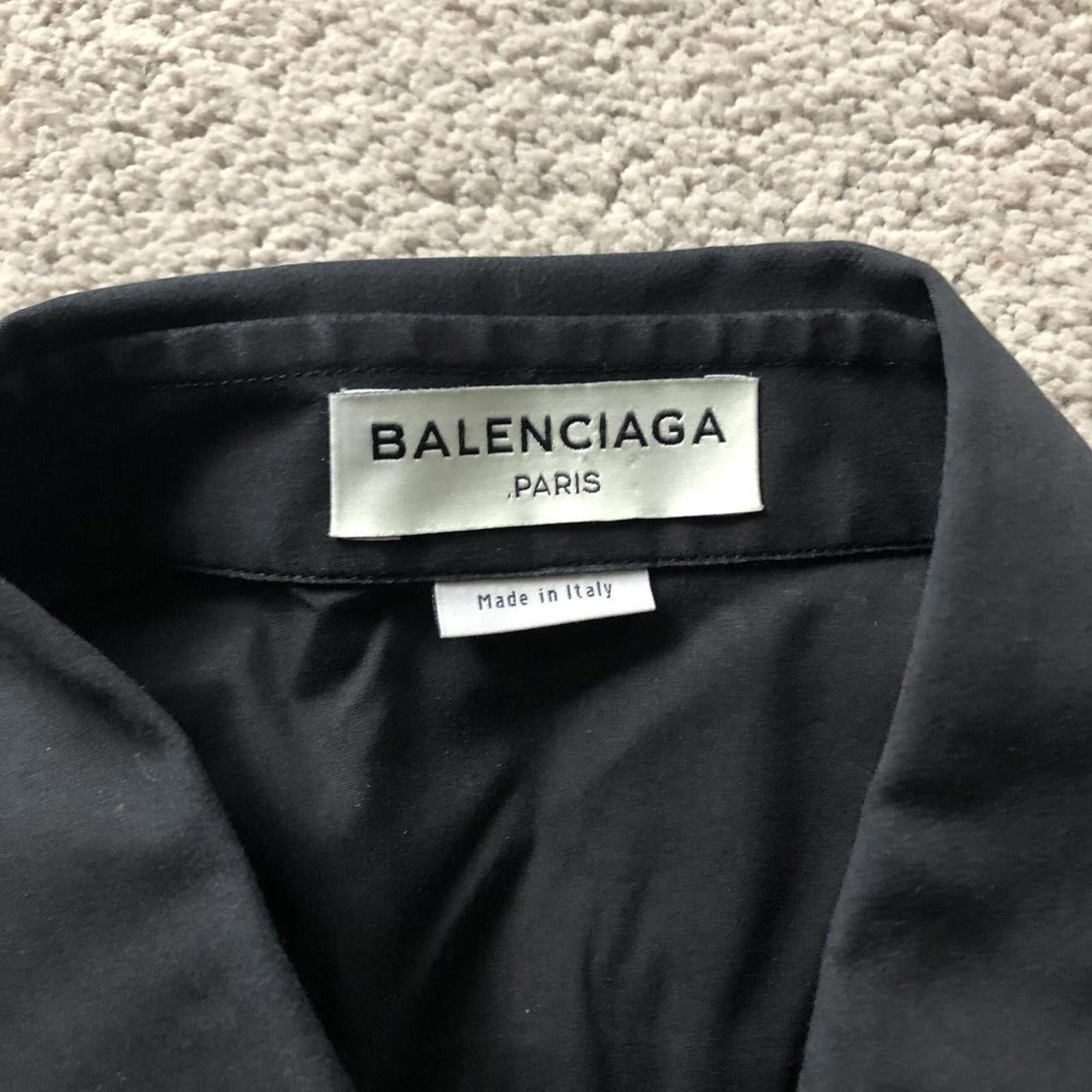 Balenciaga Balenciaga Button Up Shirt Size US M / EU 48-50 / 2 - 3 Thumbnail
