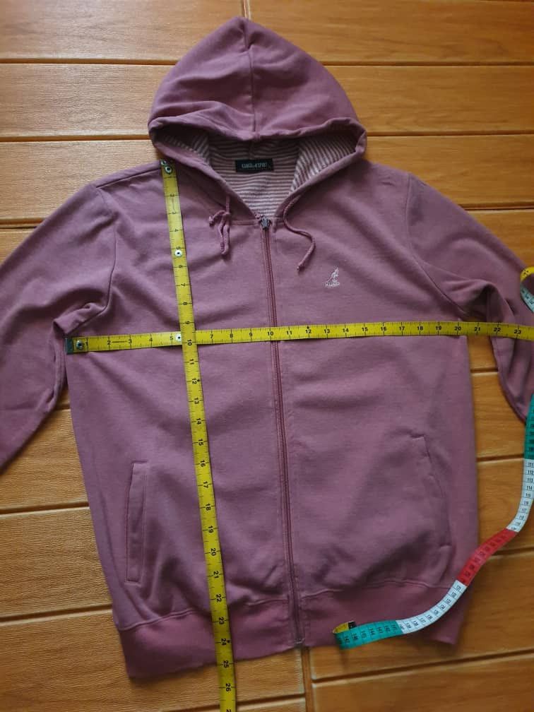 Kangol Kangol sport pink colour hoodie sweater Size L / US 10 / IT 46 - 6 Thumbnail