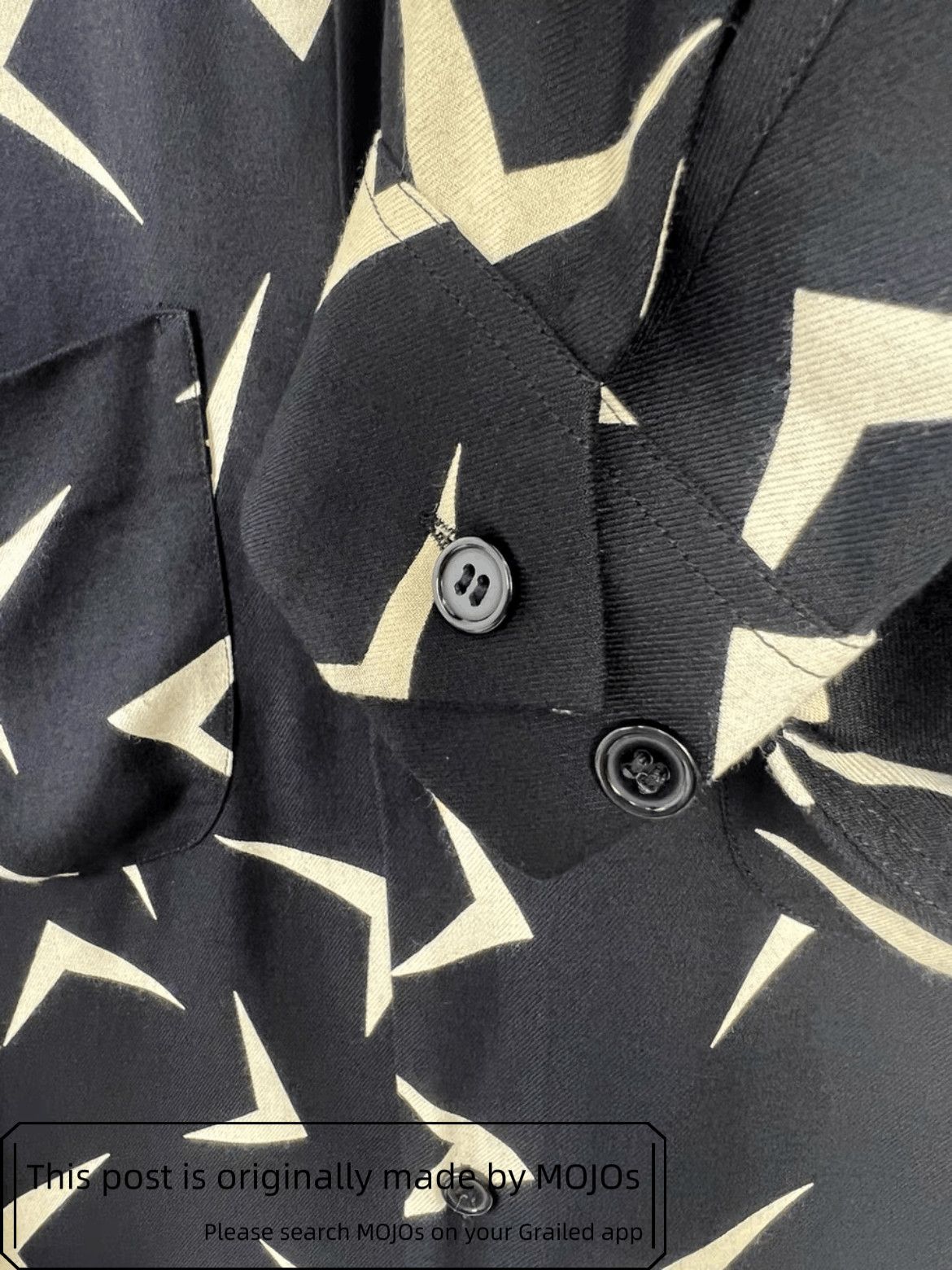 Saint Laurent Paris Sz 36 Saint Laurent Paris Pointer Pattern Shirt Size US S / EU 44-46 / 1 - 4 Thumbnail