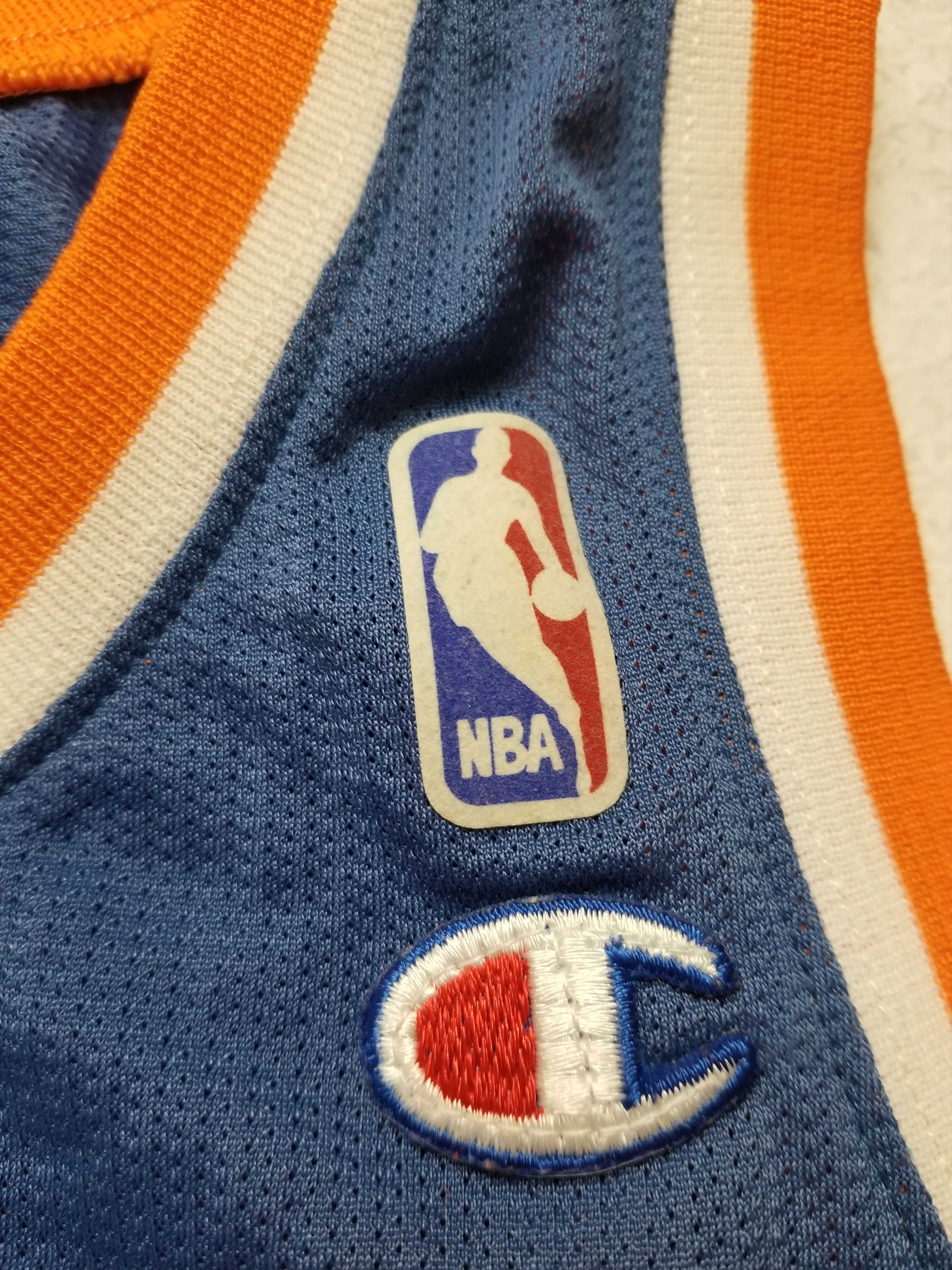 Champion NEW YORK KNICKS PATRICK EWING JERSEY CHAMPION NBA Euro Cut Size US S / EU 44-46 / 1 - 8 Thumbnail