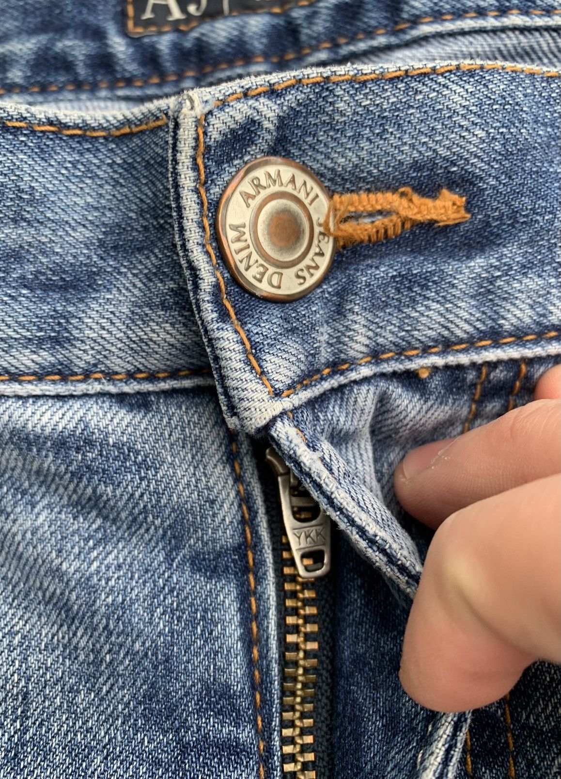 Armani Armani Jeans Vintage Jeans Luxury Denim Old Money Avantgarde Size US 36 / EU 52 - 10 Thumbnail