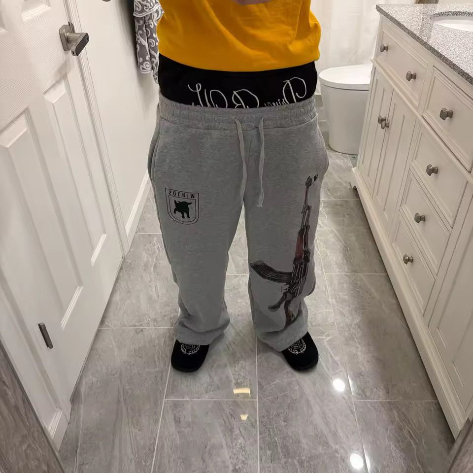 Japanese Brand Y2K High-Waisted AK-47 Pants Size US 30 / EU 46 - 1 Thumbnail