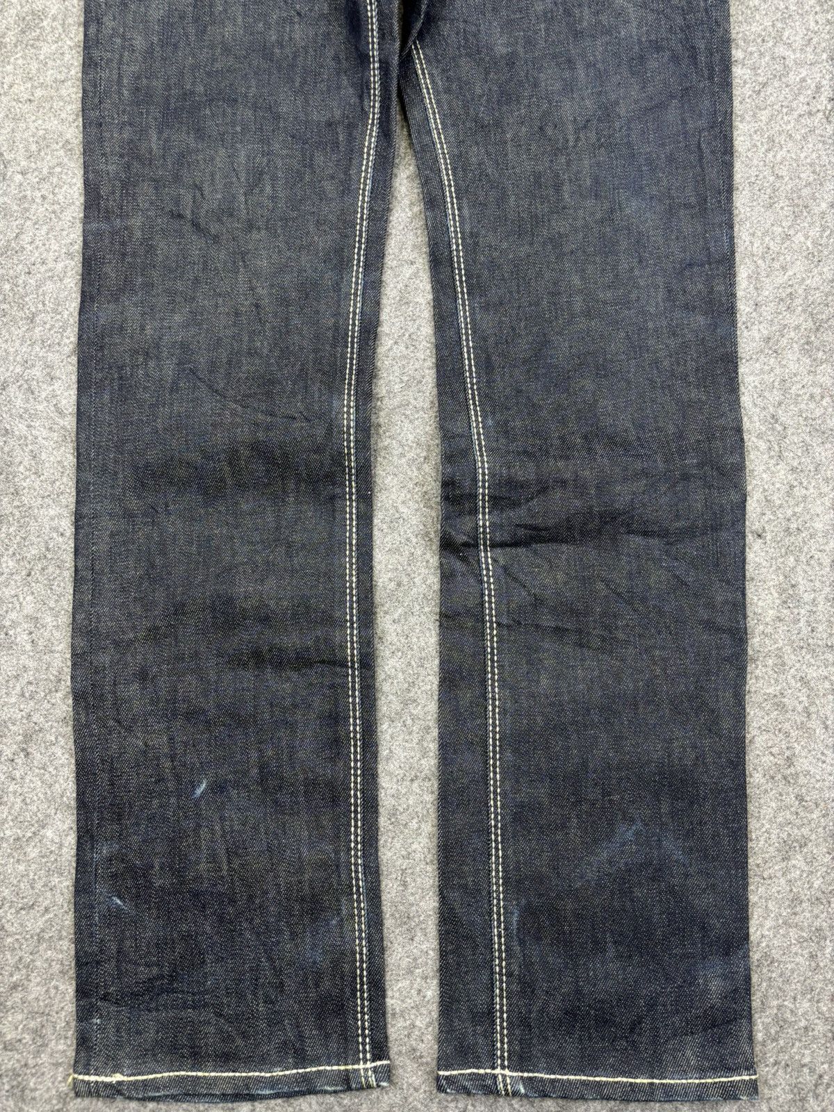 Japanese Brand PHENOMENON Tokyo Japanese Designer Skinny 10Oz Denim F751 Size US 29 - 4 Thumbnail