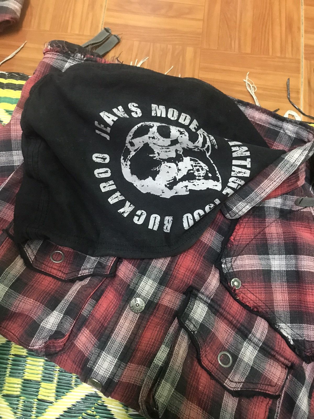Japanese Brand × Seditionaries × Vintage punk‼️ faded buckaroo jeans modern vintage Size US XL / EU 56 / 4 - 18 Thumbnail