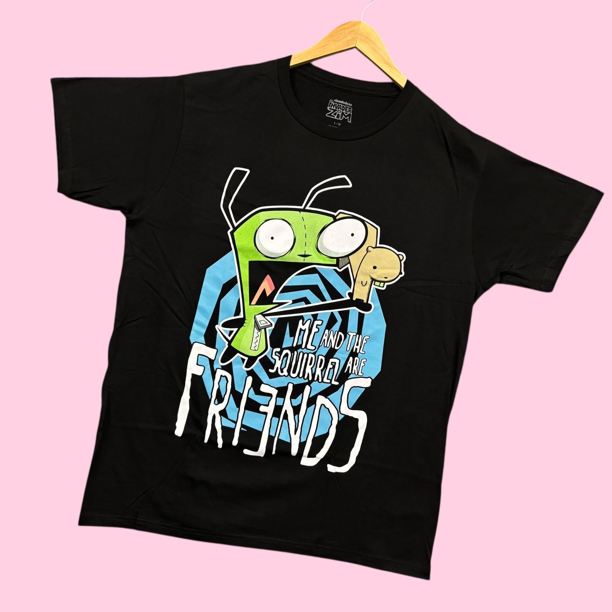 Nickelodeon Nickelodeon Invader Zim Gir Cartoon Poster Tee L Size US L / EU 52-54 / 3 - 3 Thumbnail