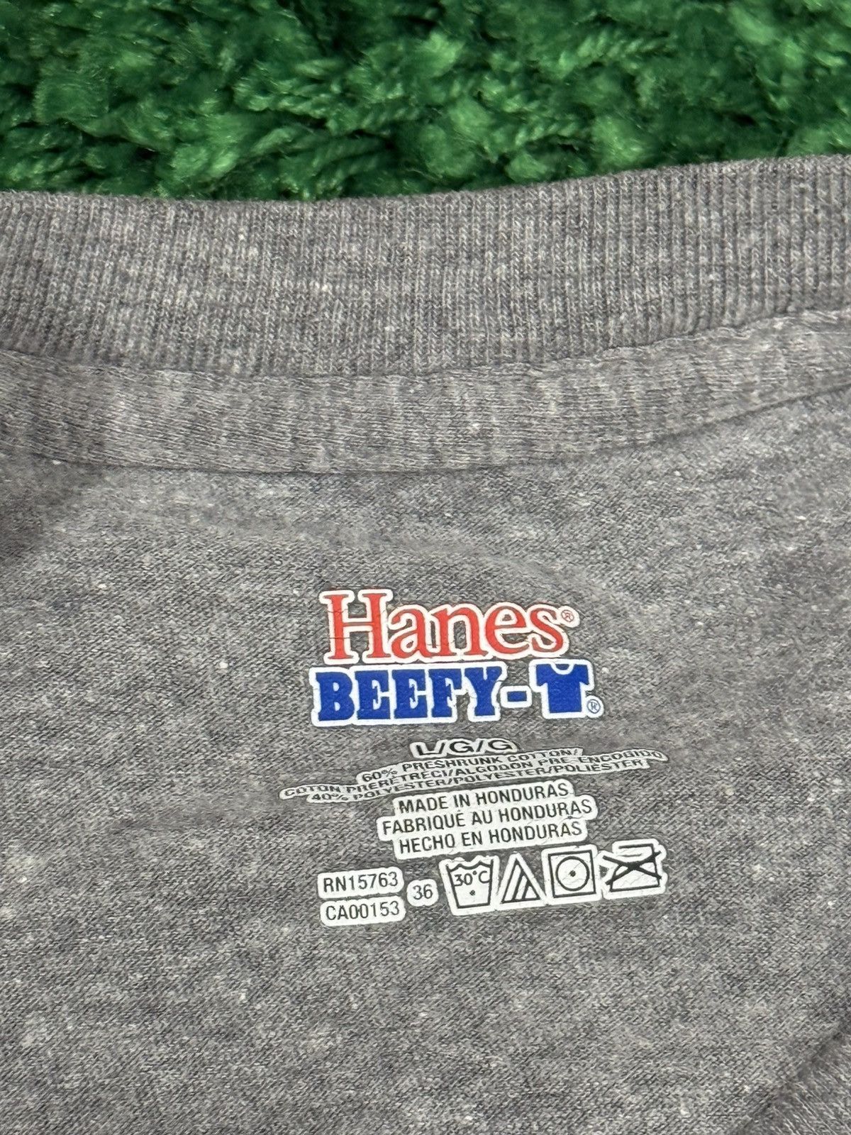 Vintage Vintage Virginia Arc Logo Tee Hanes Large Grey Size US L / EU 52-54 / 3 - 4 Thumbnail