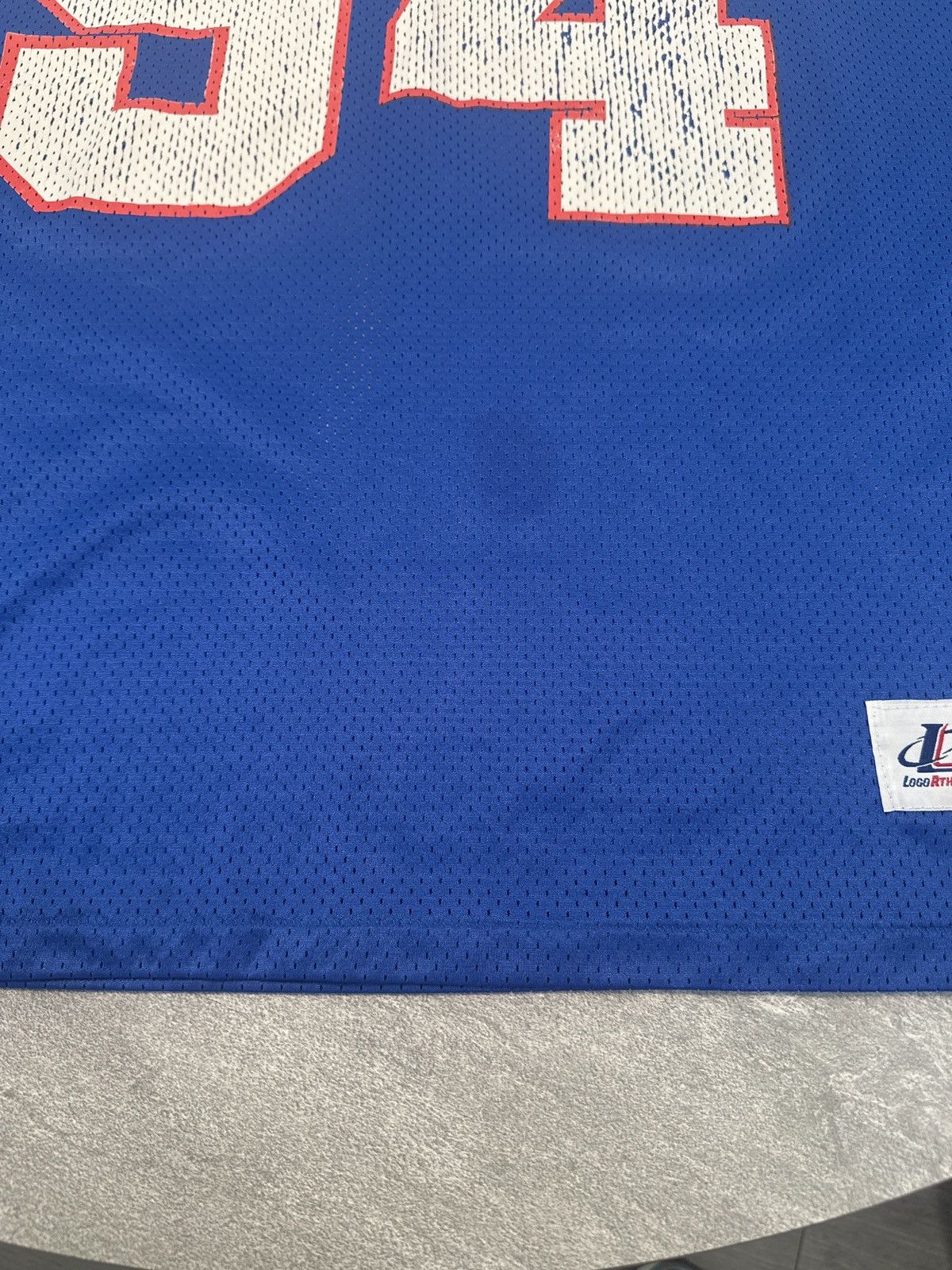Logo Athletic × Vintage Vintage 90s Chris Spielman #54 Bills Jersey Logo Athletic Size US L / EU 52-54 / 3 - 6 Thumbnail
