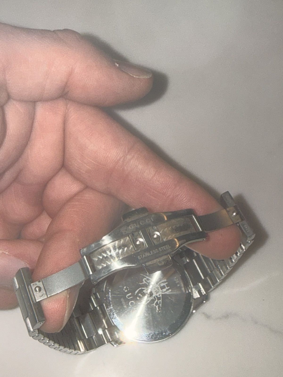 Gucci Steel Gucci Snake Watch Size ONE SIZE - 8 Thumbnail