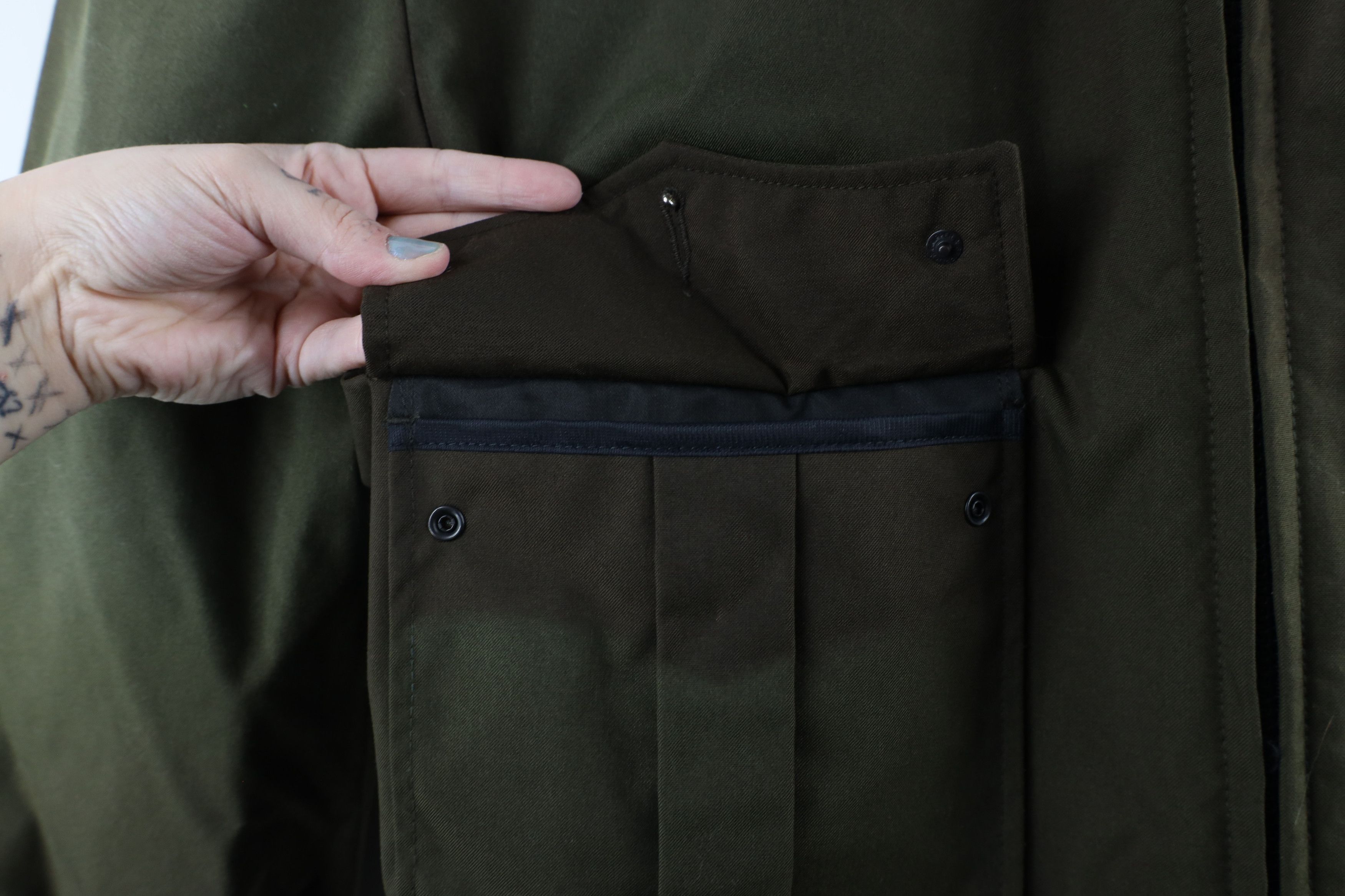 Vintage Vintage 80s 90s Streetwear Police Bomber Jacket Green USA Size US L / EU 52-54 / 3 - 5 Thumbnail