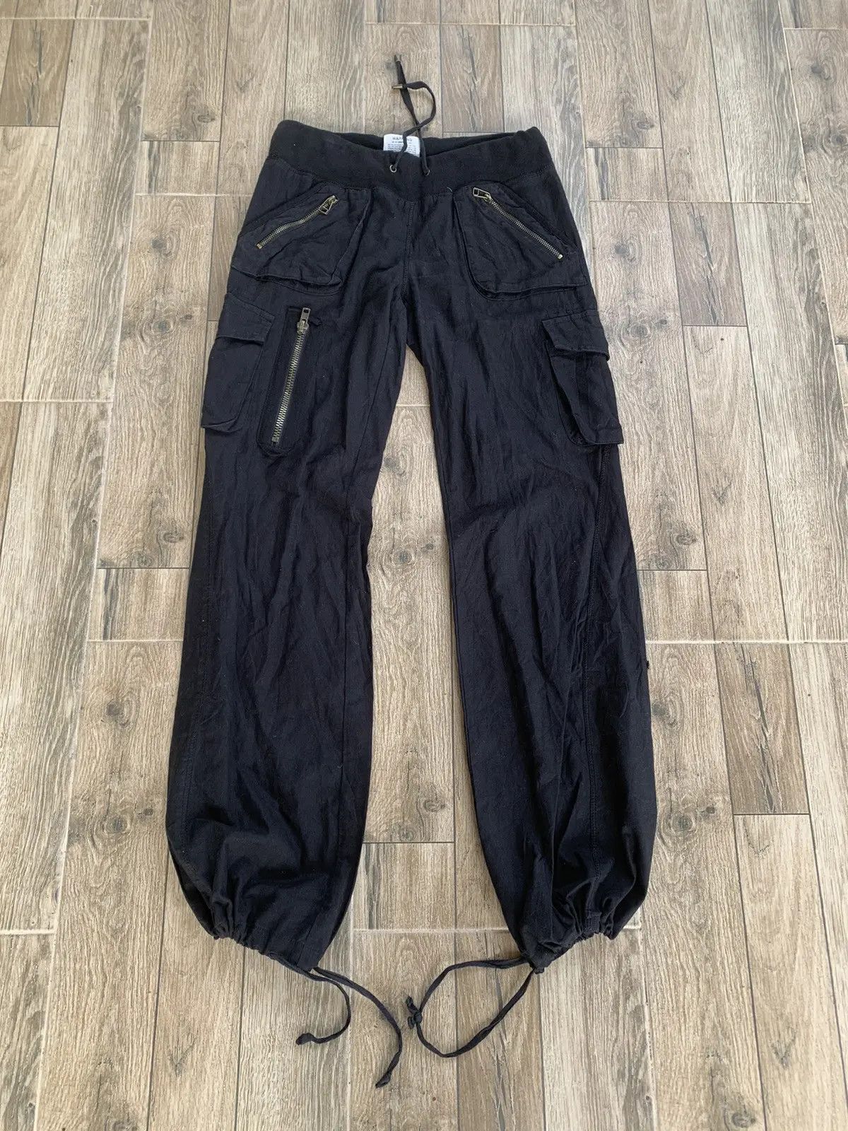GOA GOA Military Cargo Pants Black Size US 29 - 5 Thumbnail