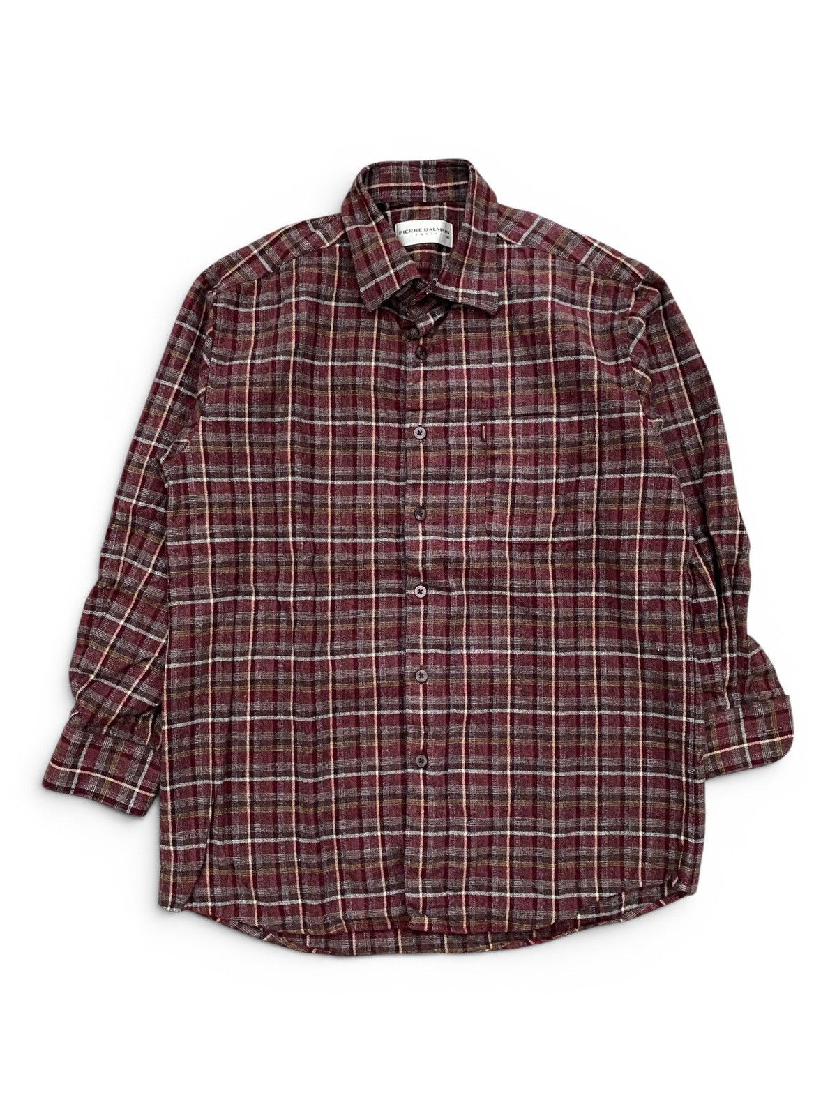 Pierre Balmain Pieree Balmain Flannel Shirt Size US M / EU 48-50 / 2 - 1 Thumbnail