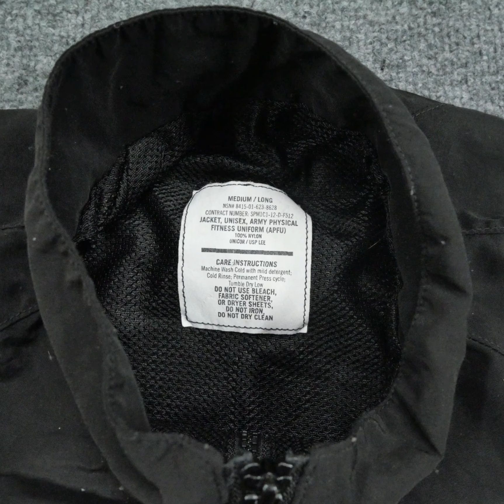 Vintage VINTAGE US Army Jacket Mens M Windbreaker Black Size US M / EU 48-50 / 2 - 6 Thumbnail