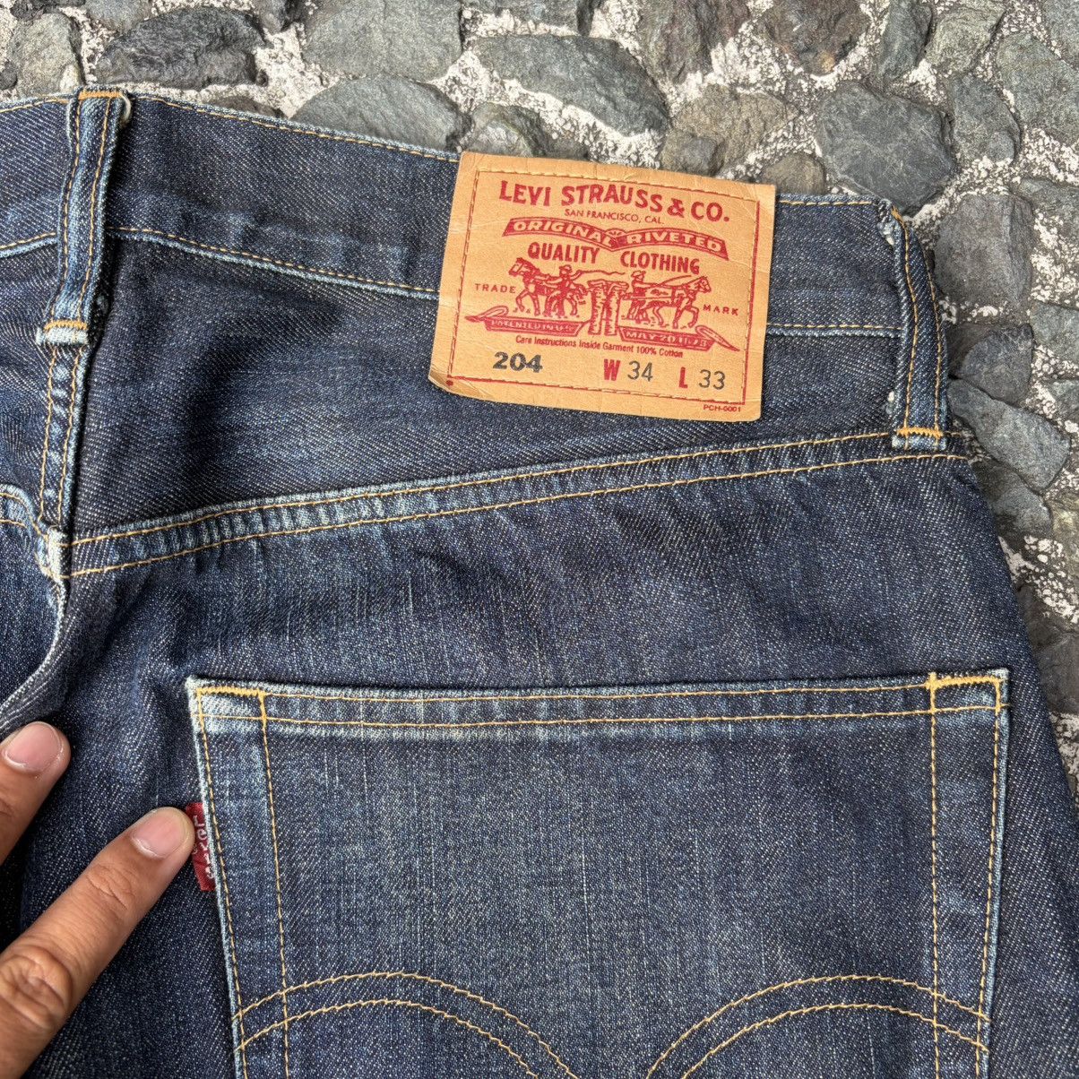 Junya Watanabe × Levi's Levis 204 x Junya Watanabe Man Transfer Print Denim Pants Size US 32 / EU 48 - 5 Thumbnail