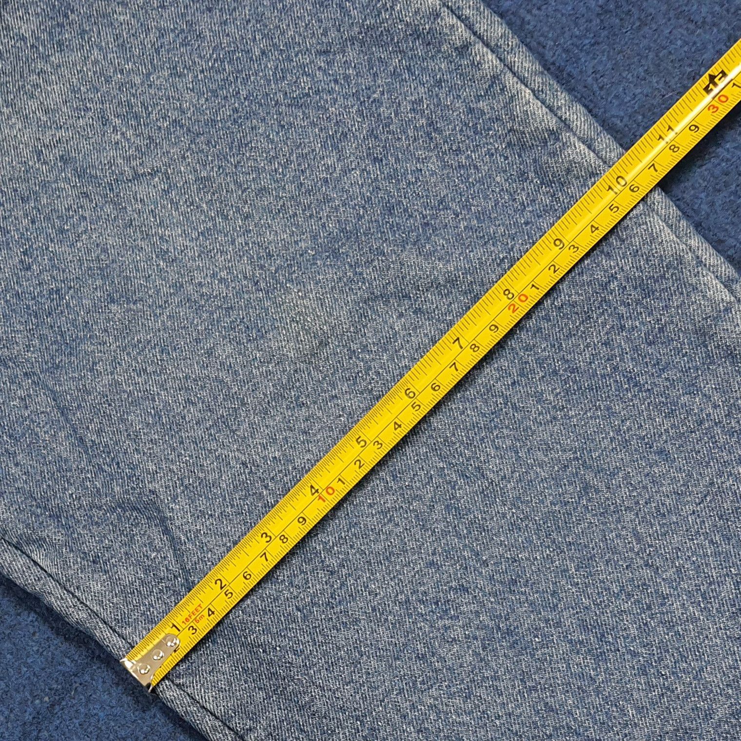 L.L. Bean Vintage L.L. Bean Double L Fleece Lined Jeans C280N1 Size US 33 - 16 Thumbnail