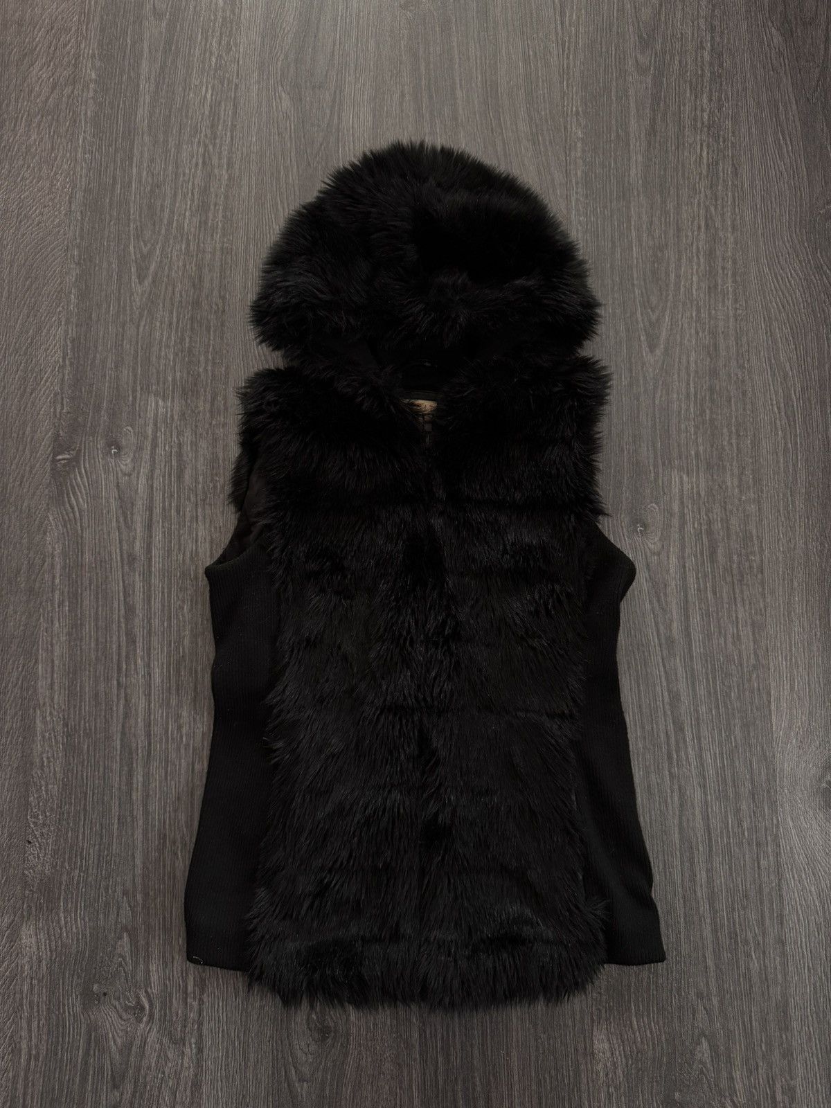 Japanese Brand 00s Vintage Women Fur Jacket Vest Size M / US 6-8 / IT 42-44 - 1 Thumbnail