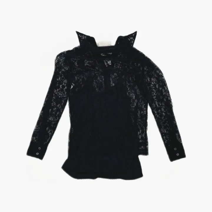 Gucci Gucci SS22 Floral Lace Long Sleeve Shirt-2507 Size M / US 6-8 / IT 42-44 - 2 Thumbnail