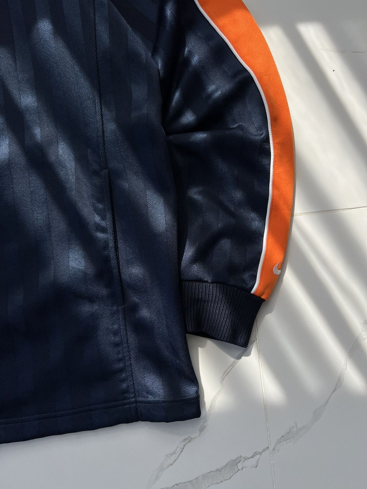 Nike 00's NIKE TEAM DRI FIT DOUBLE SWOOSH Y2K TRACK JACKET Size US L / EU 52-54 / 3 - 2 Thumbnail