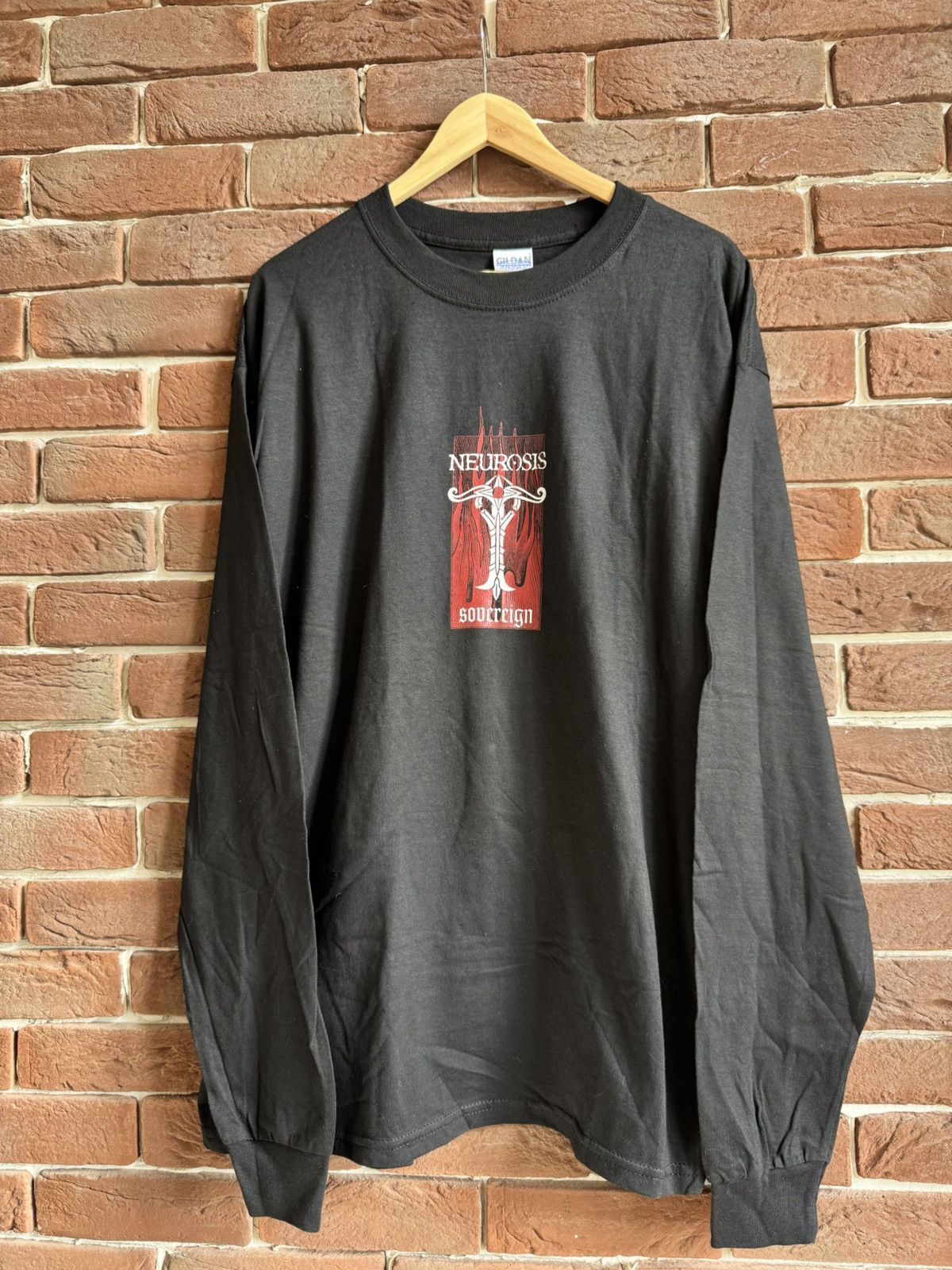 Band Tees Rare Vintage 00s Neurosis Sovereign 2004 Metal Band Tee Long Size US XL / EU 56 / 4 - 1 Thumbnail