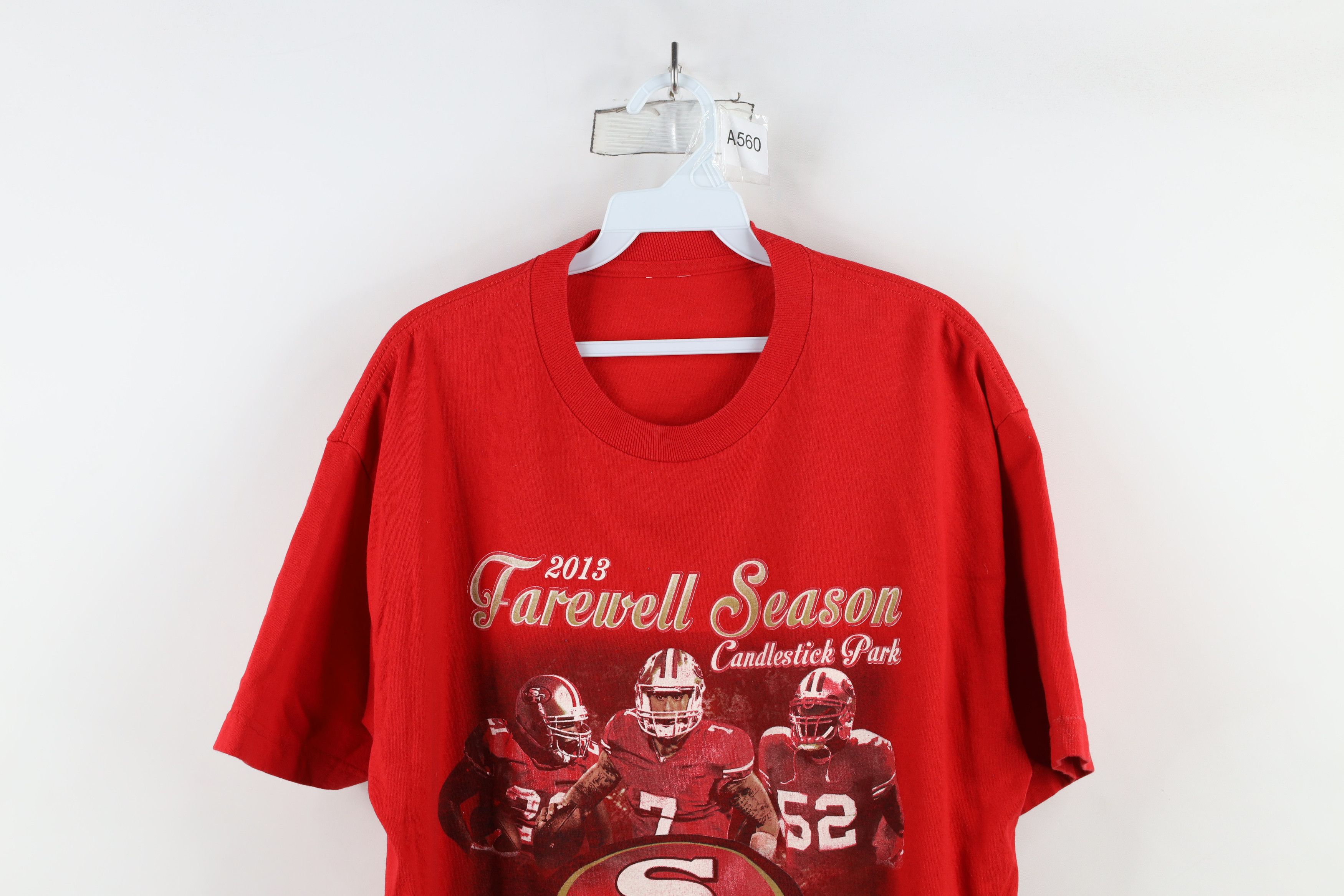 Vintage Vintage Y2K 2013 Farewell Season San Francisco 49ers T-Shirt Size US L / EU 52-54 / 3 - 2 Thumbnail