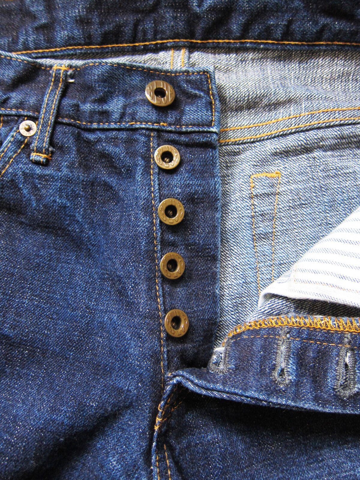 Japan Blue Jeans JAPAN BLUE JEANS JB0612 16.5OZ "Monster" High Tapered Jeans Size US 29 - 3 Thumbnail