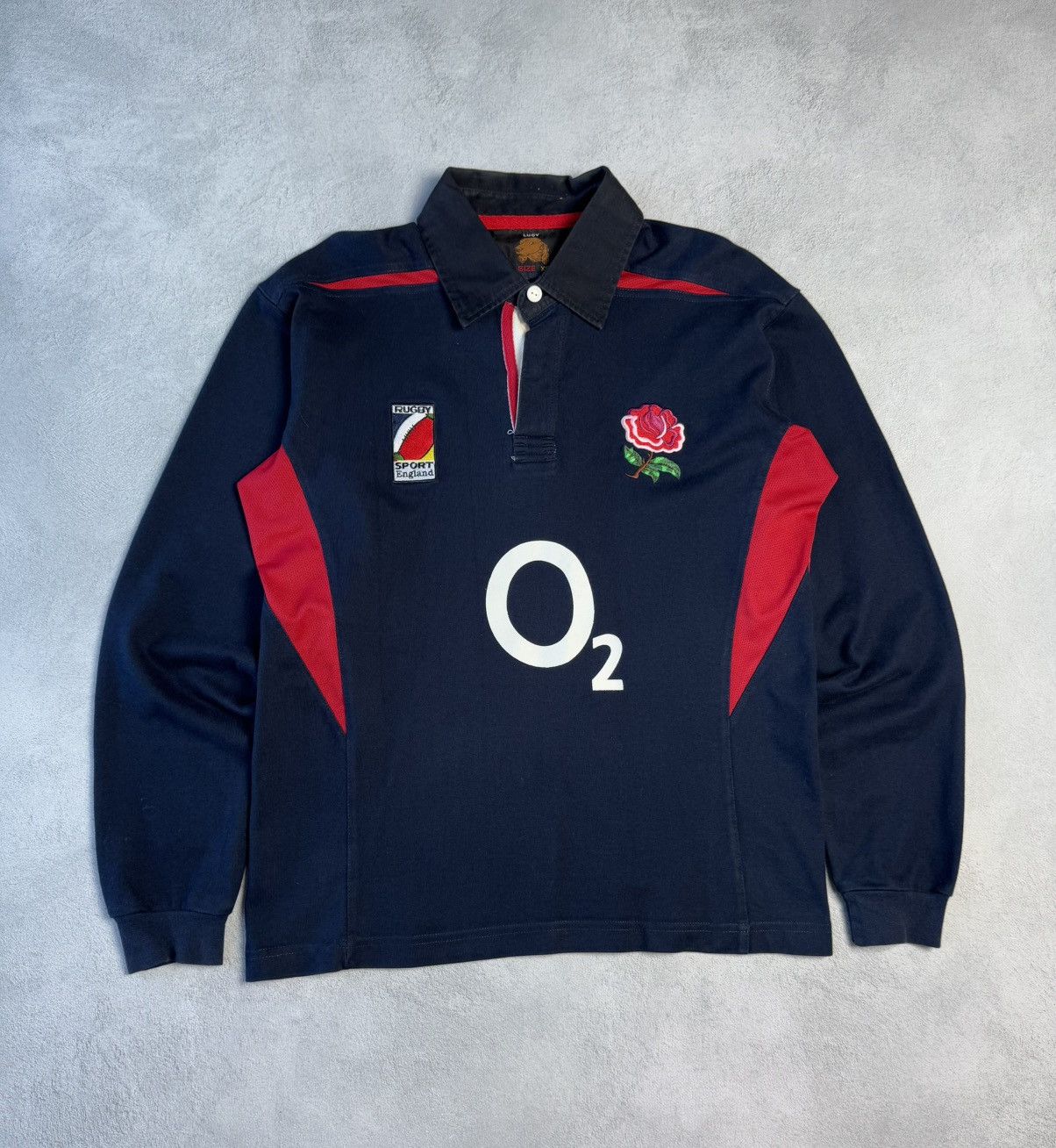 Other England O2 2008 Rugby Shirt Long Sleeve Jersey Lucy Size US XS / EU 42 / 0 - 1 Thumbnail