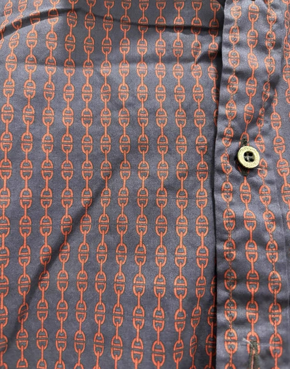 Gucci Gucci Long Sleeve Shirt J2 Size US M / EU 48-50 / 2 - 3 Thumbnail