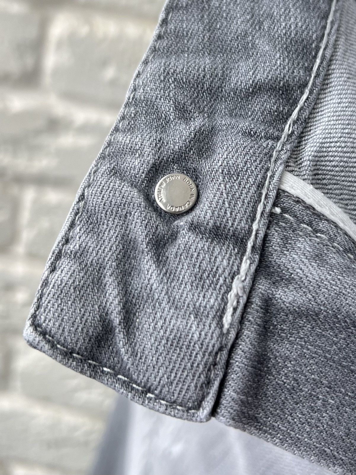 Dsquared2 Dsquared2 Distressed Denim Gray Logo Jeans Size 30" / US 8 / IT 44 - 7 Thumbnail