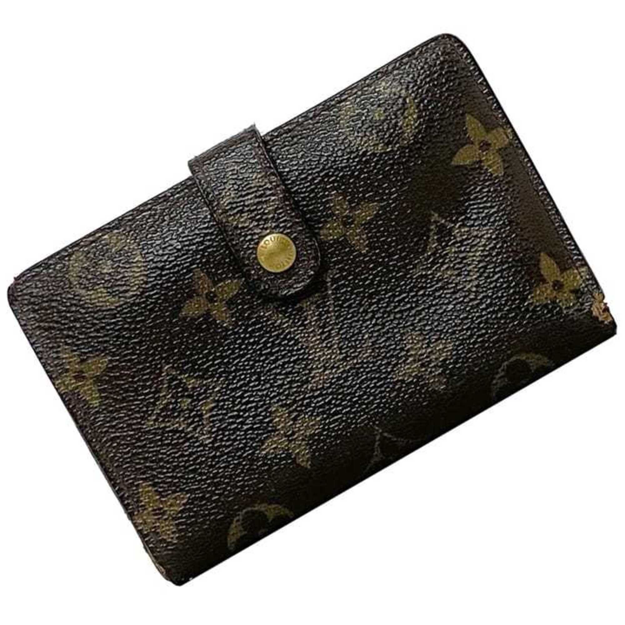 Louis Vuitton Louis Vuitton Bi-fold Wallet ec-22262 Brown Monogram M61663 Canvas MI1001 LOUIS VUITTON Compact Folding Size ONE SIZE - 1 Thumbnail