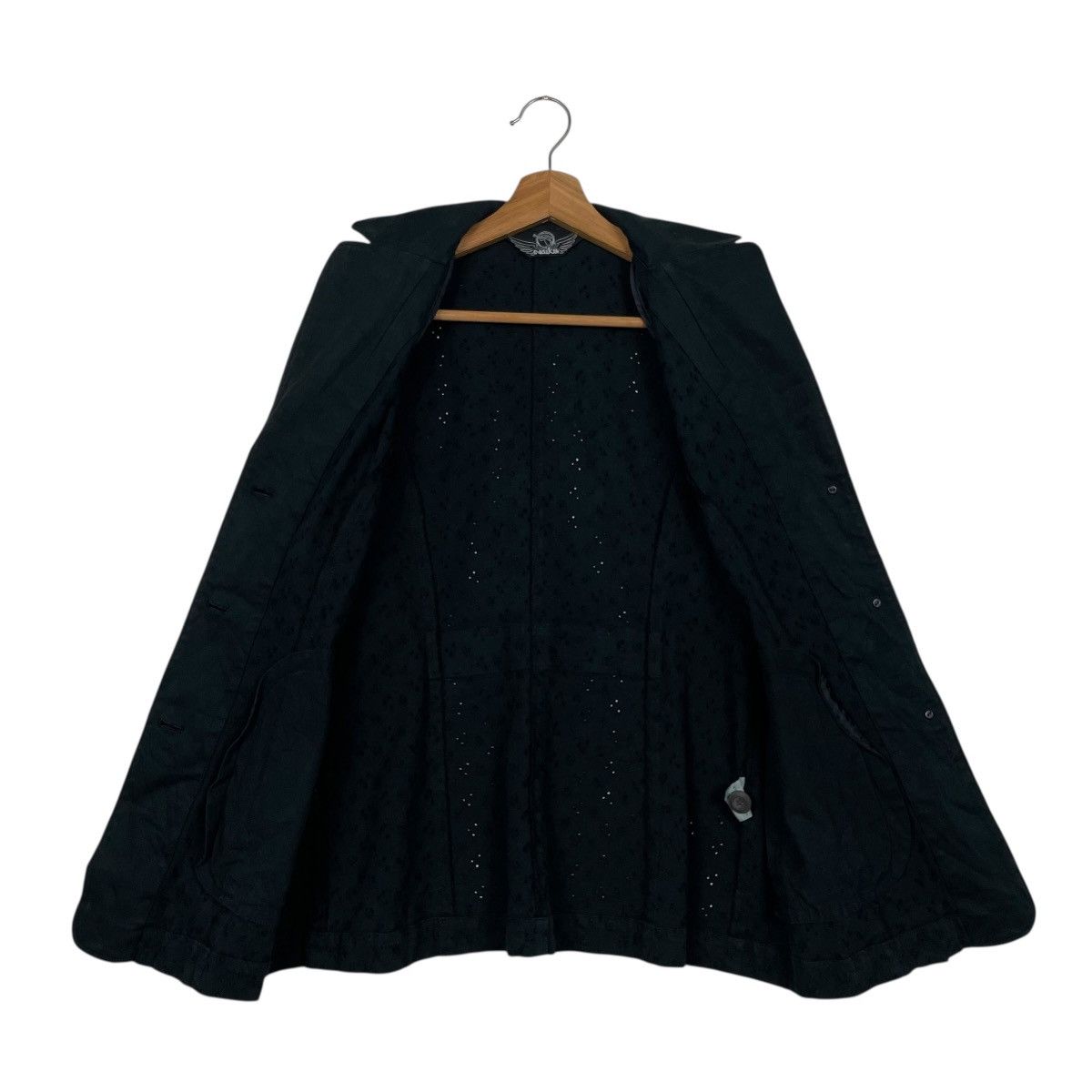Japanese Brand Naiku Black Jacket