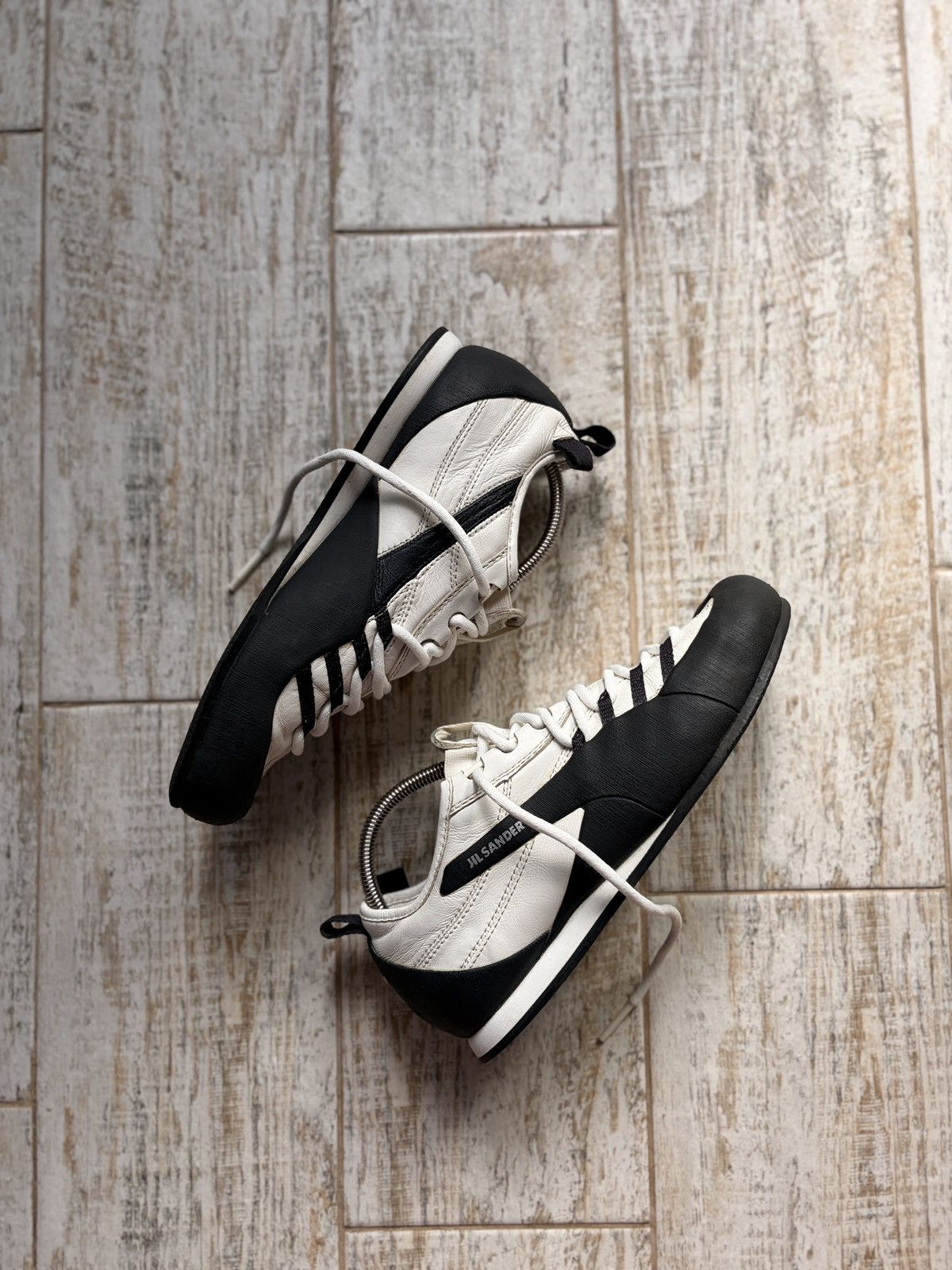 Jil Sander × Puma Archival Puma Jil Sander Leather Sneakers Rare Vintage Y2K Size US 6 / IT 36 - 1 Thumbnail