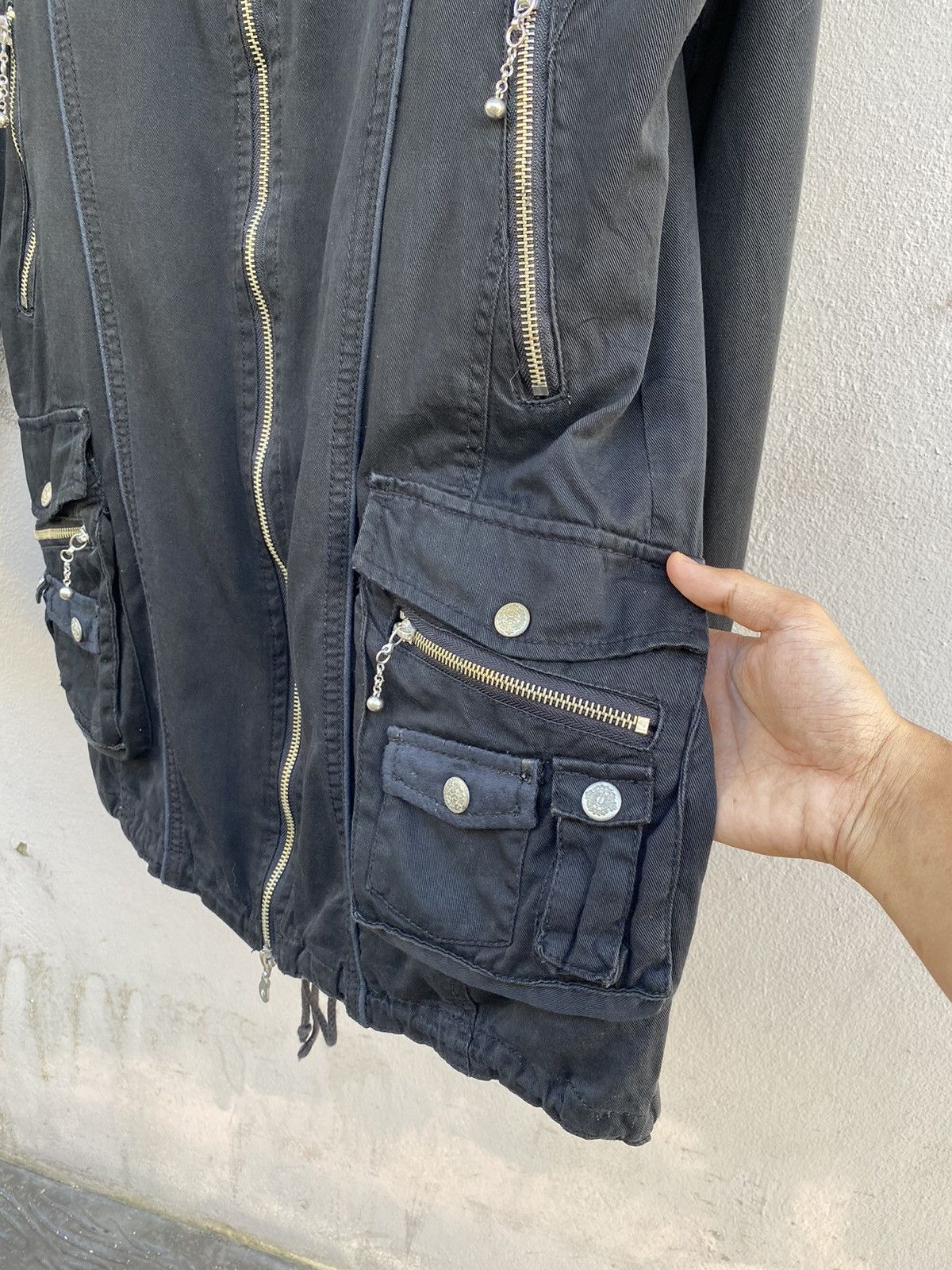 In The Attic 🔥RARE🔥 “In The Attic” Punk Gothic Bondage Parka Size US M / EU 48-50 / 2 - 4 Thumbnail