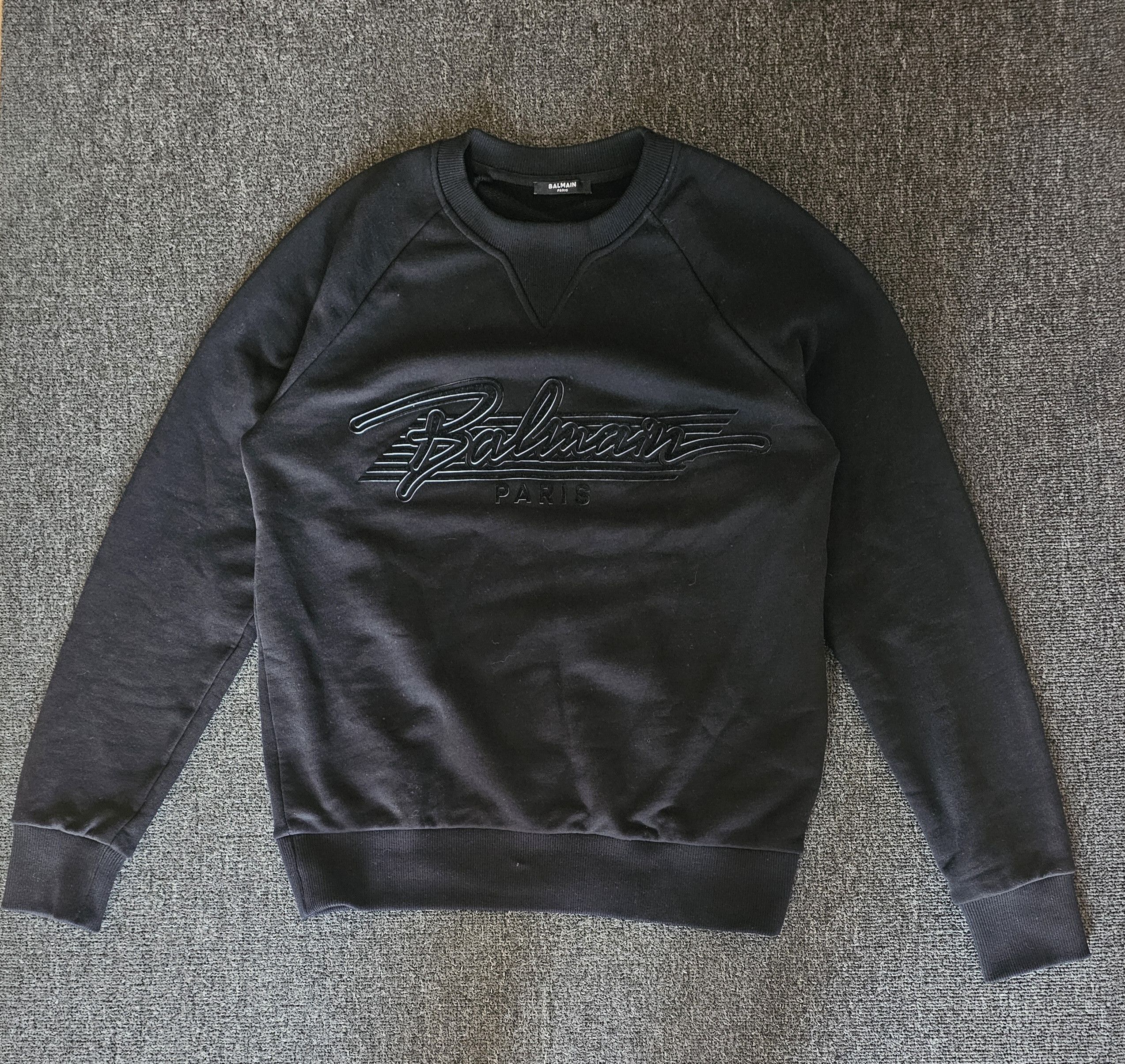 Balmain Balmain men's Sweatshirts/jumper size S like M Size US S / EU 44-46 / 1 - 1 Thumbnail