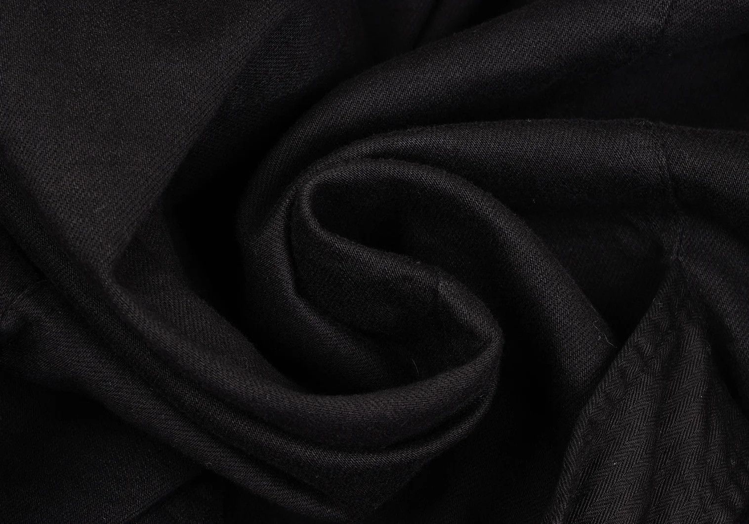 Junya Watanabe Pocket Design Dyed Cotton Coat in Black, Size XS Size US XS / EU 42 / 0 - 16 Thumbnail
